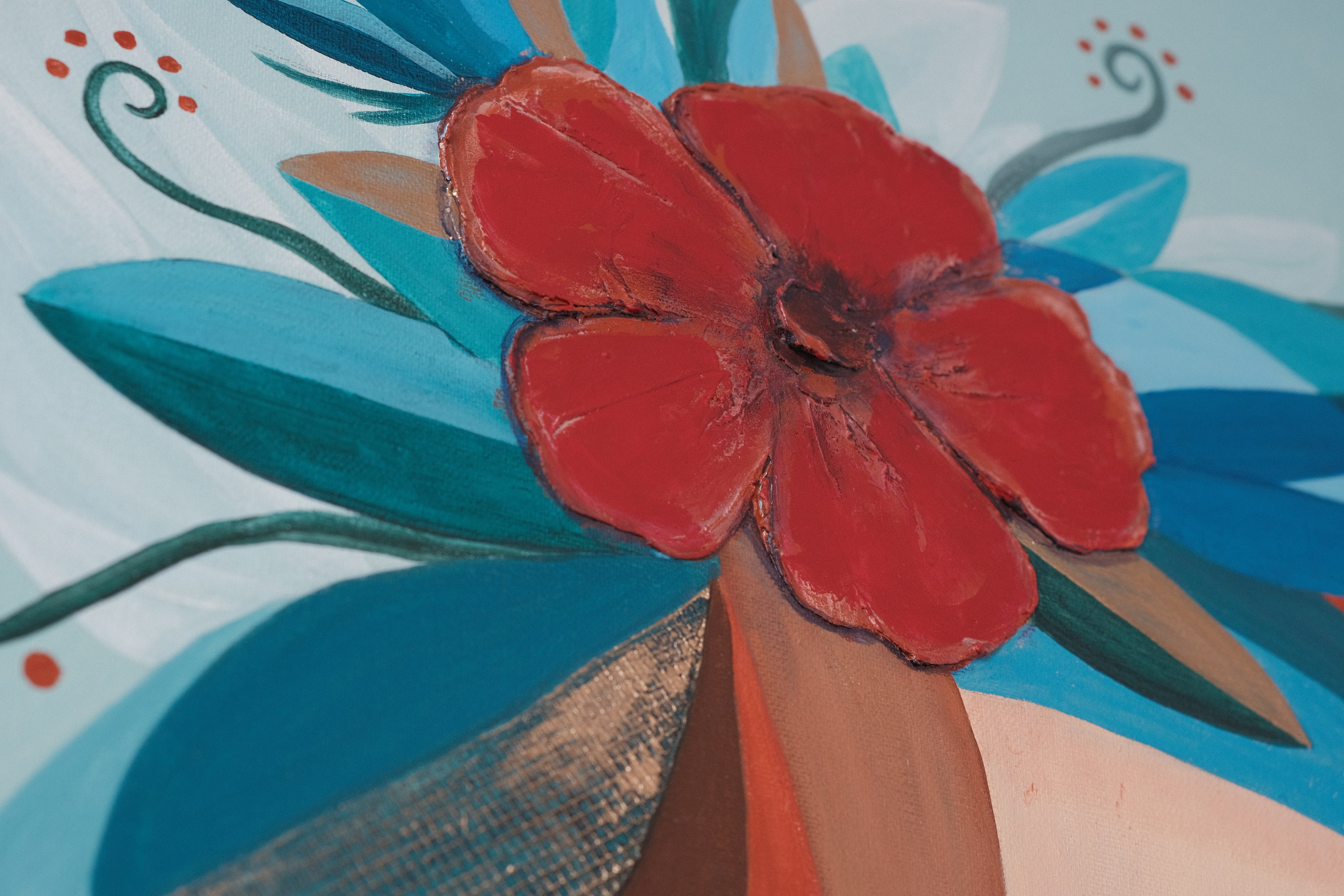 Дуальность. Художник Анастасия Кисткина, Петербург