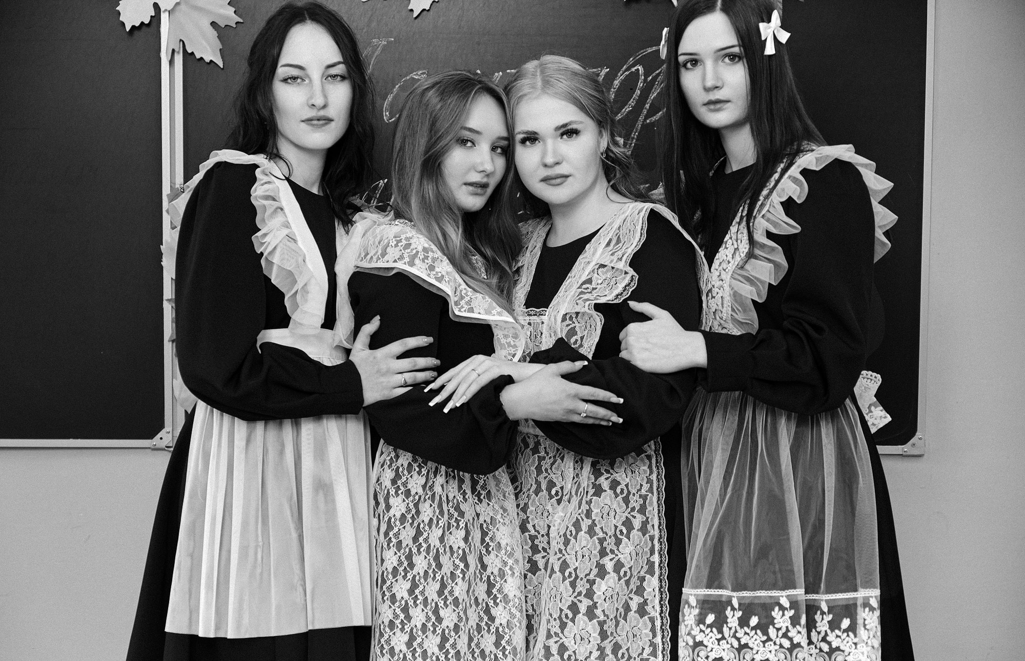 Школьная фотосессия.Красногорская средняя школа.11 класс. 20.01.2026