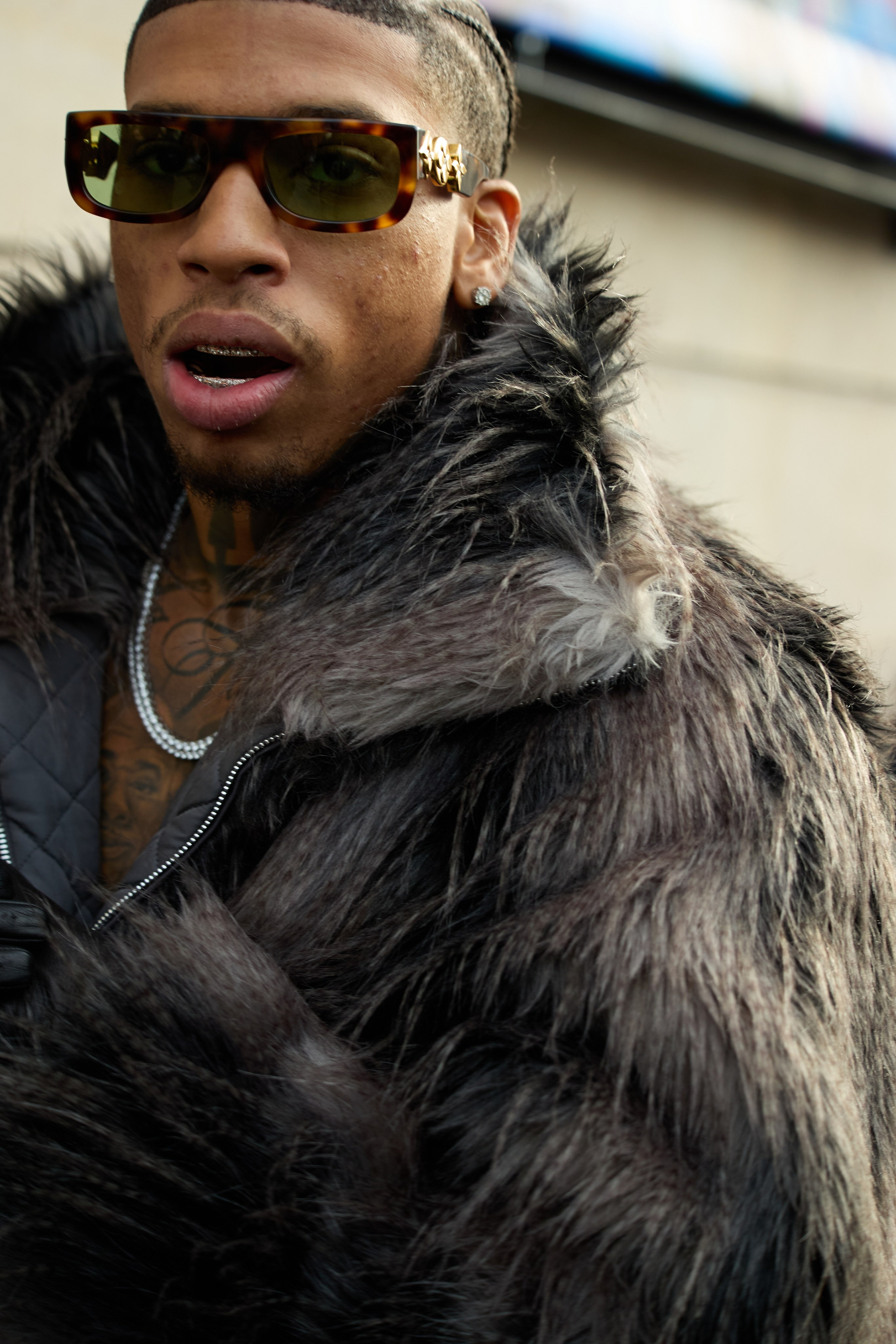 PFW MENSWEAR FALL/WINTER 25/26 BLUEMARBLE. Photographer in Milan Ivan Goncharov