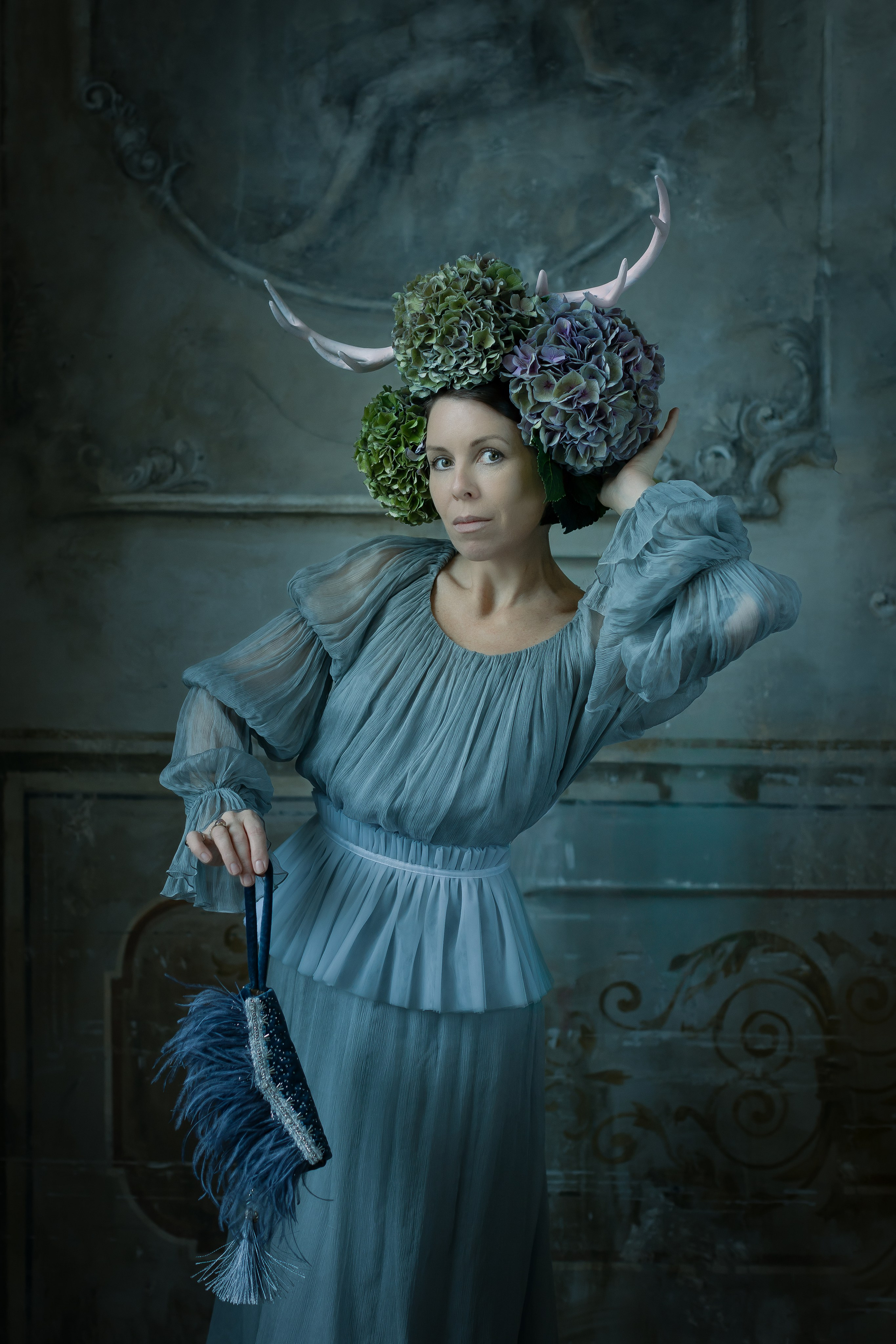 Анастасия. Творческая съемка. Портретный творческий фотограф в Москве Надя Дудник