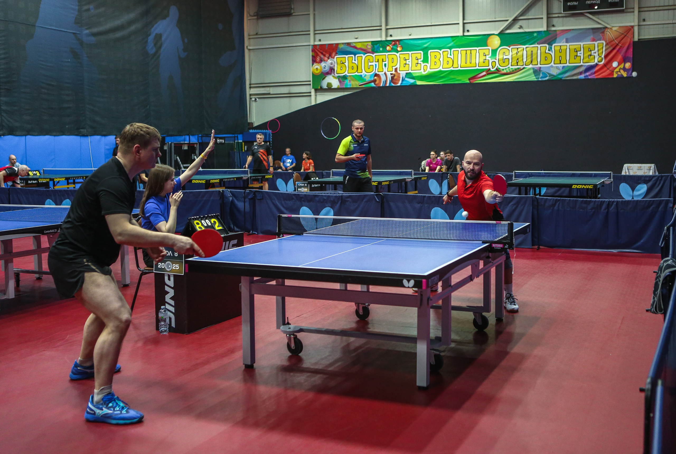 Соревнования по настольному теннису. Репортажный, семейный, свадебный, портретный фотограф
