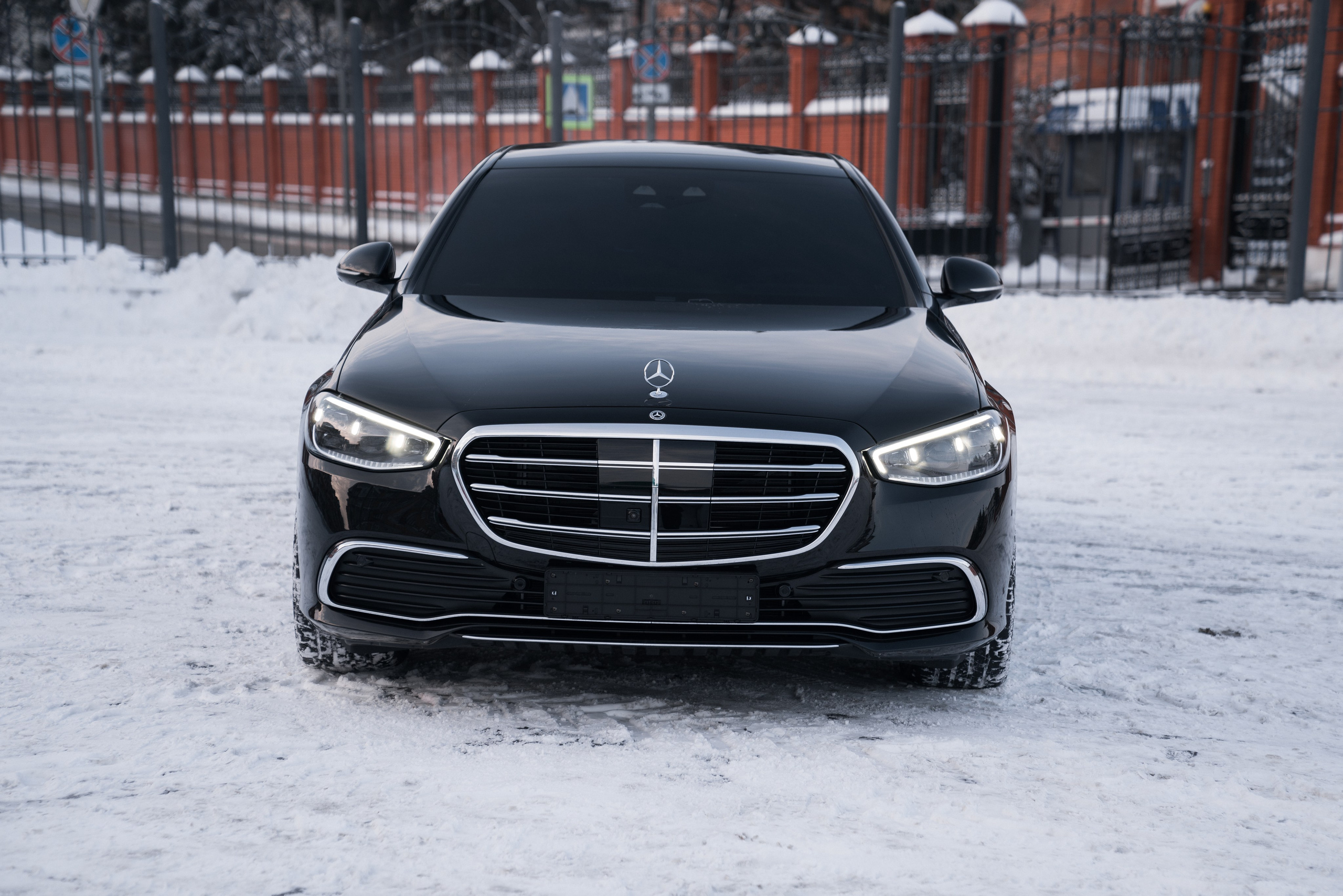 Mercedes-Benz S450. Идеальные портреты для соцсетей — Фотограф Ленар