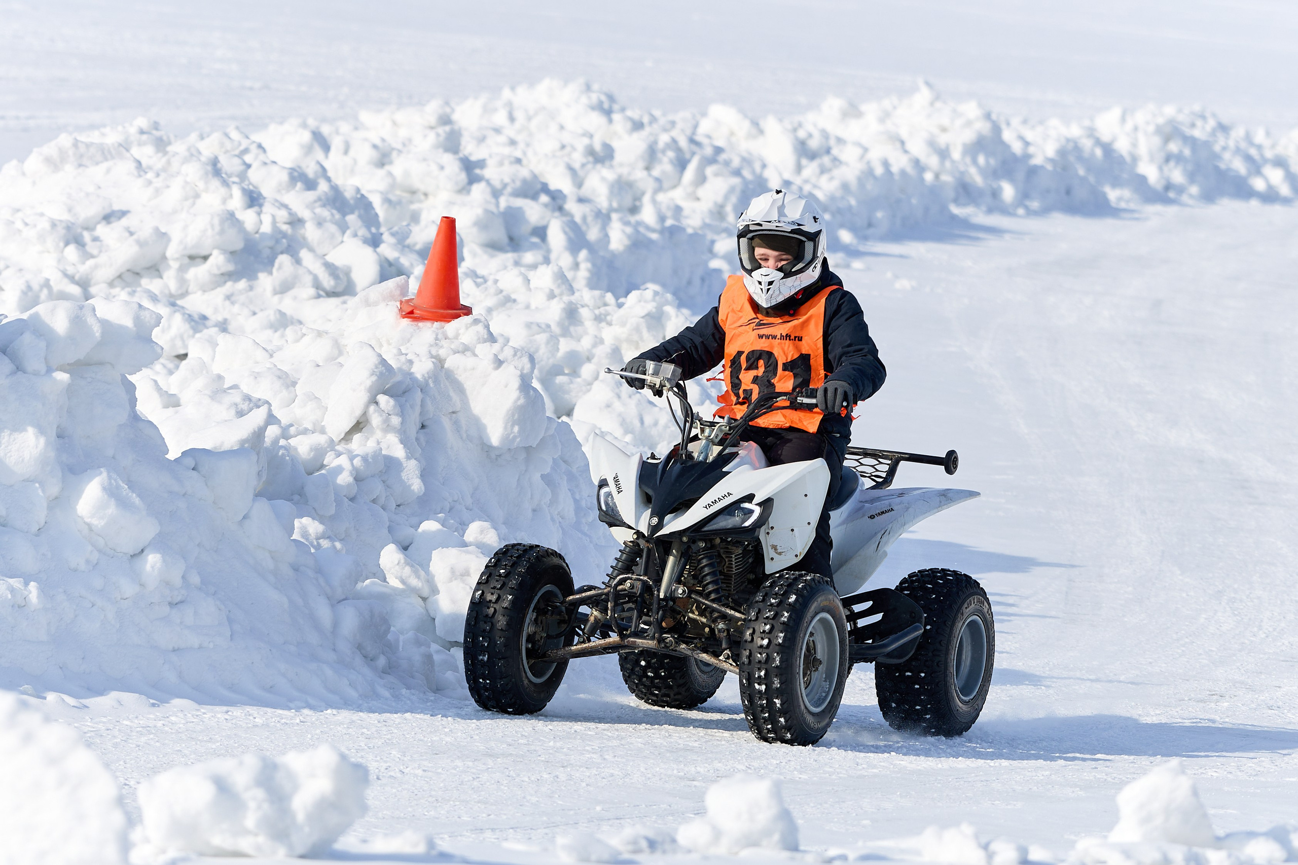 Топим Лёд — 2026. Соревнования на квадроциклах. Фотограф в Новосибирске Алена Скокова