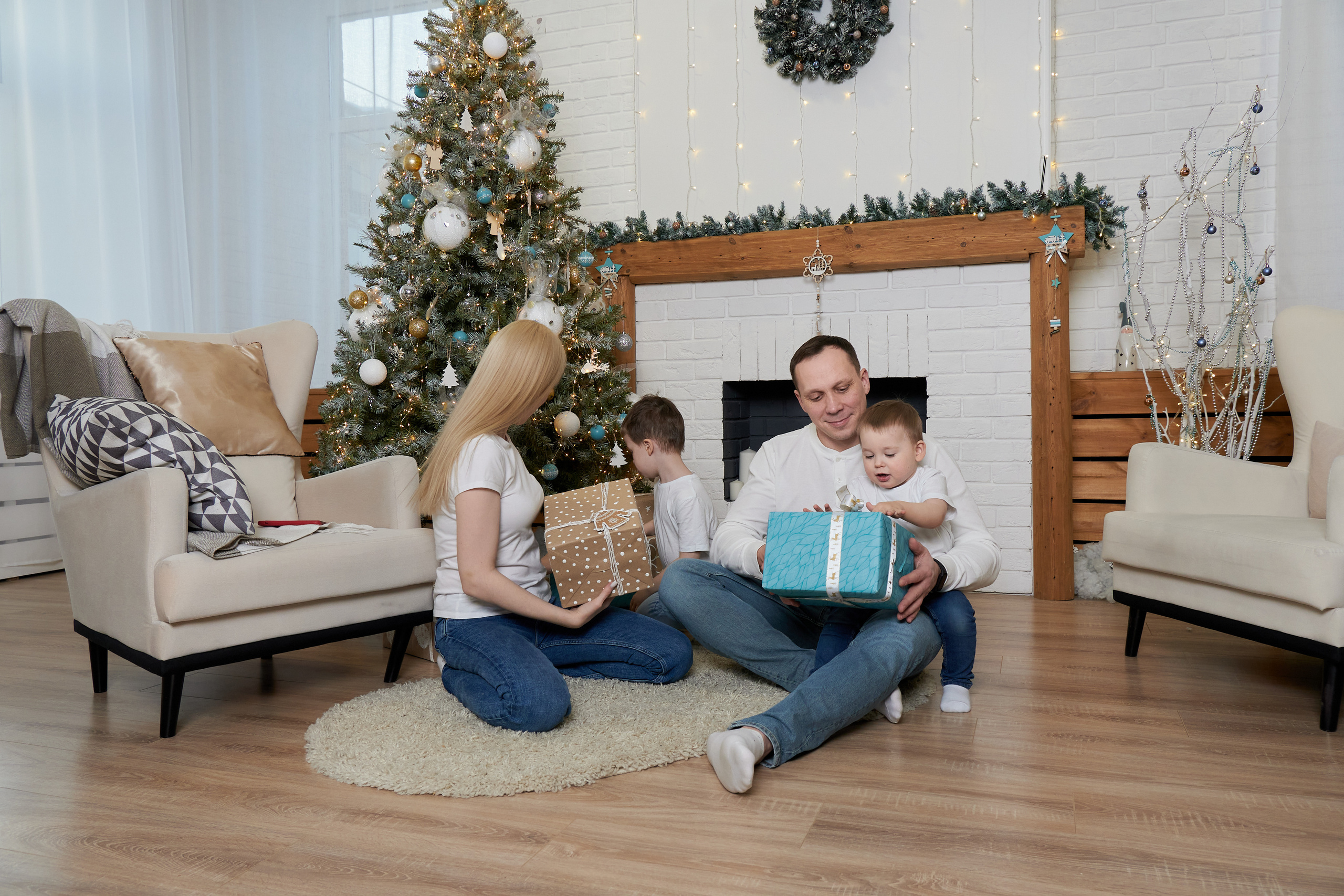 Новогодние фотосессии. Семейный фотограф Владимир Просвиркин. г. Самара