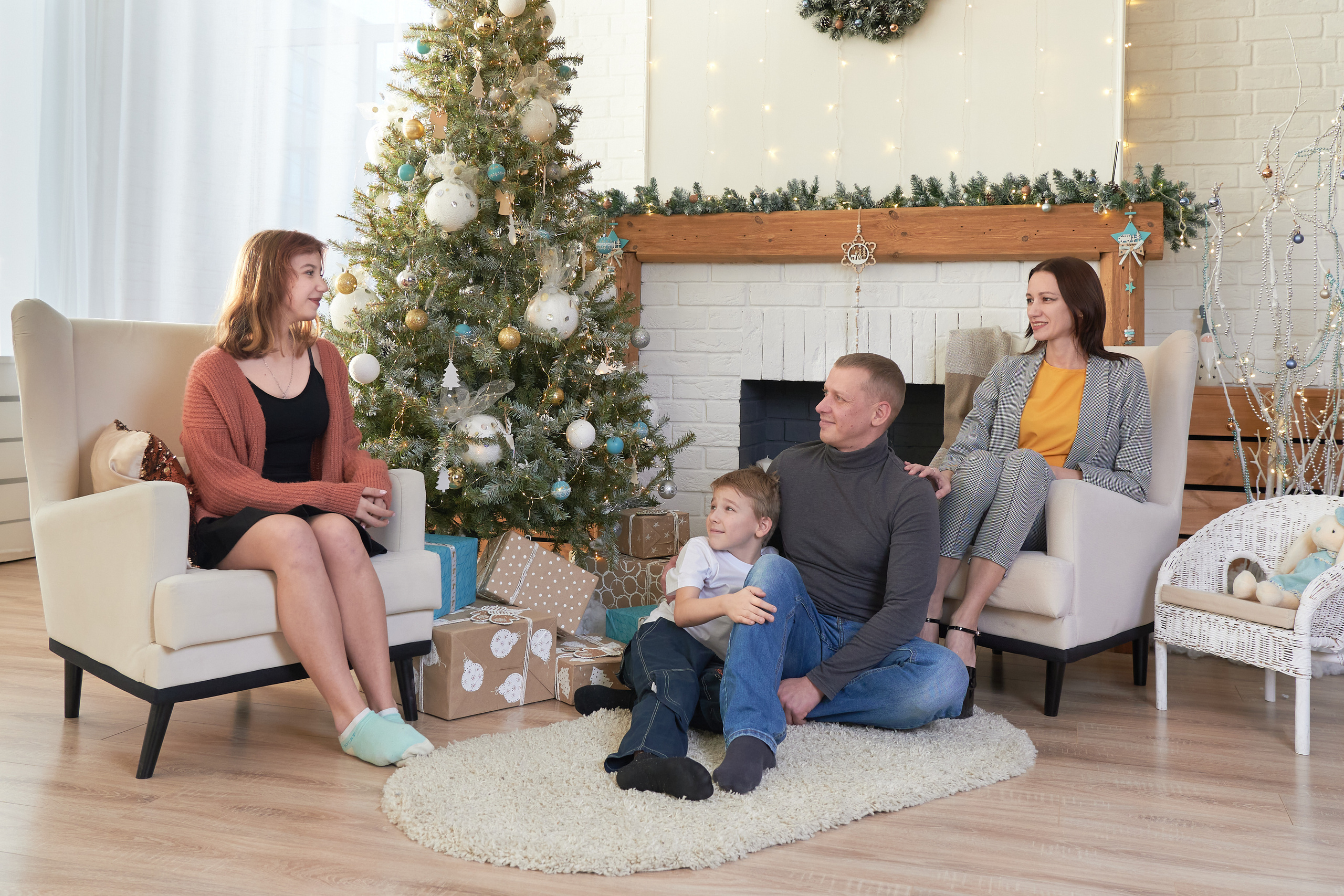 Новогодние фотосессии. Семейный фотограф Владимир Просвиркин. г. Самара