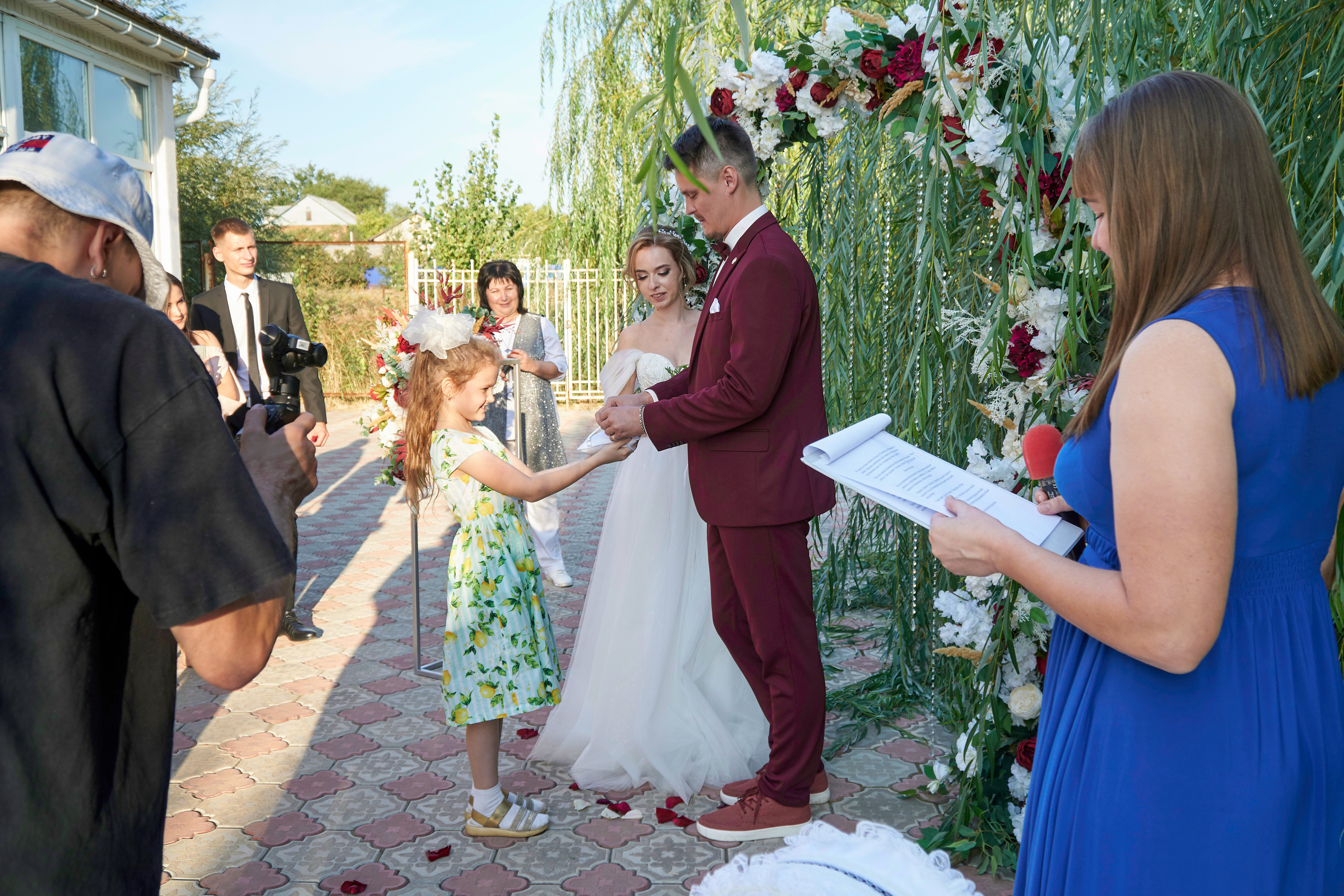 Выездная регистрация. Семейный фотограф Владимир Просвиркин. г. Самара