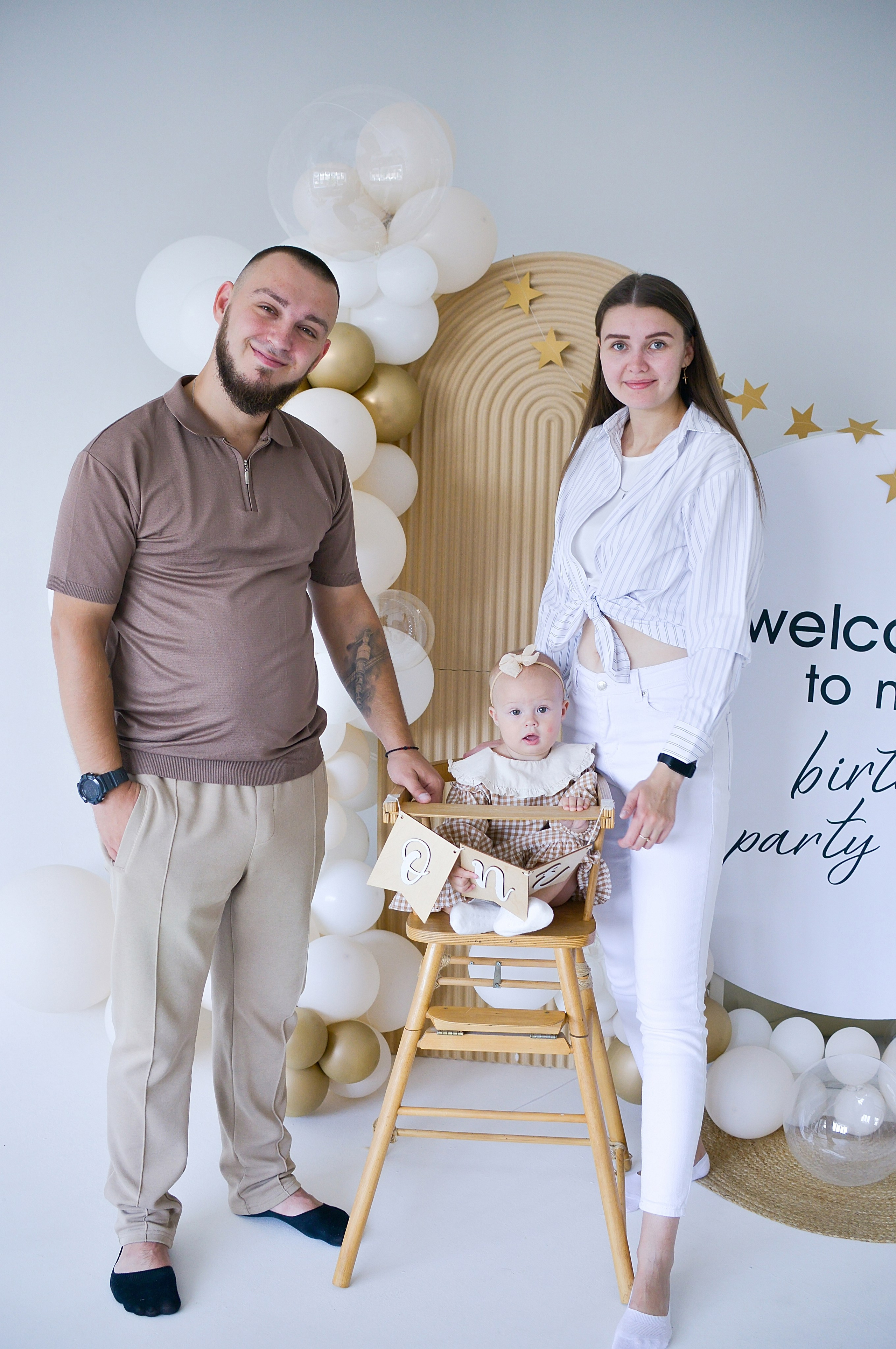 Детская семейная фотосессия на годик. Фотограф новорожденных Краснодар Малышенко Надежда