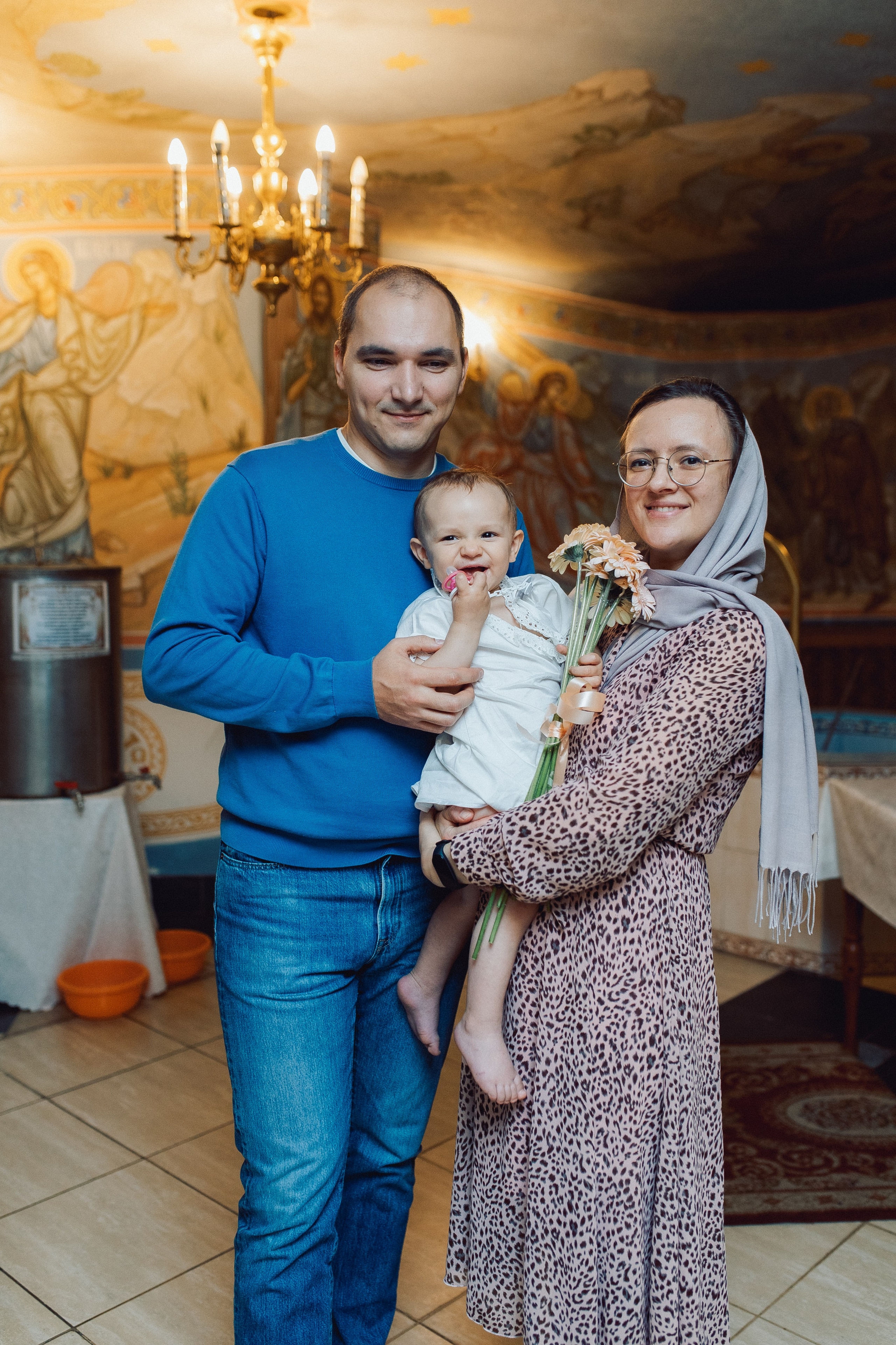 Крещение в Троицком соборе