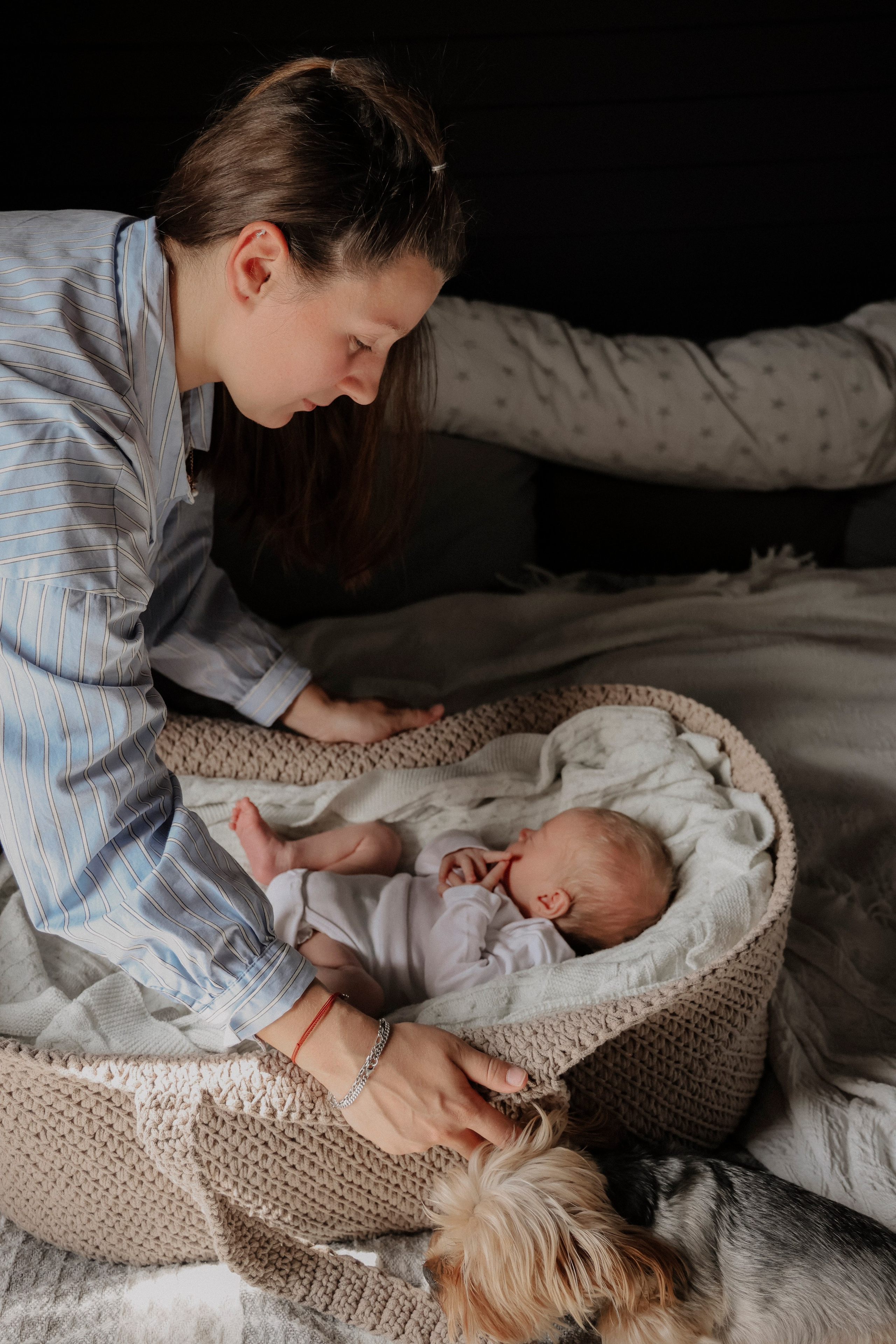 Настя Руслан София Ратмир. Фотограф новорожденных