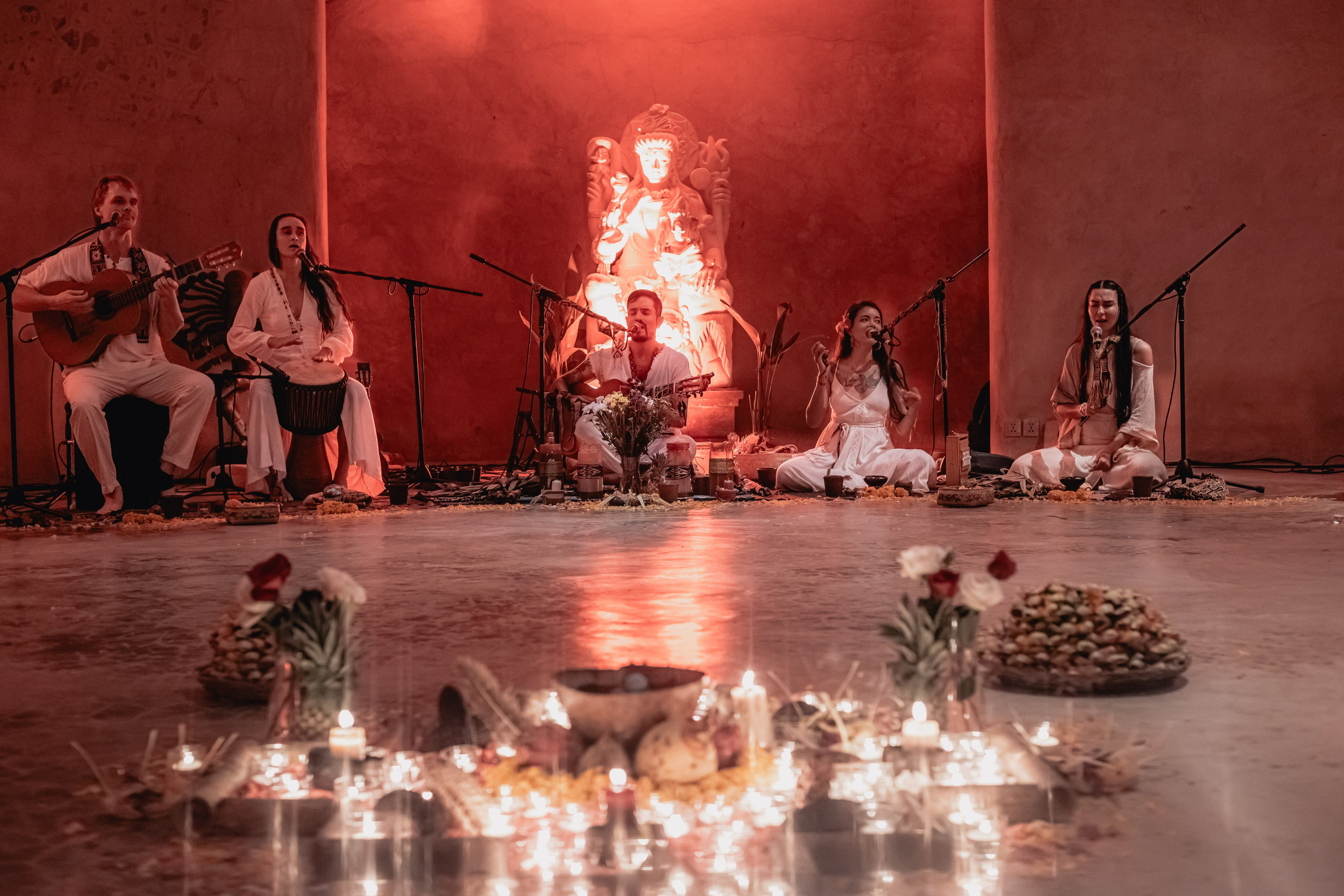 Cacao ceremony Full moon jan w Juan. Mariam Bagdasaryan