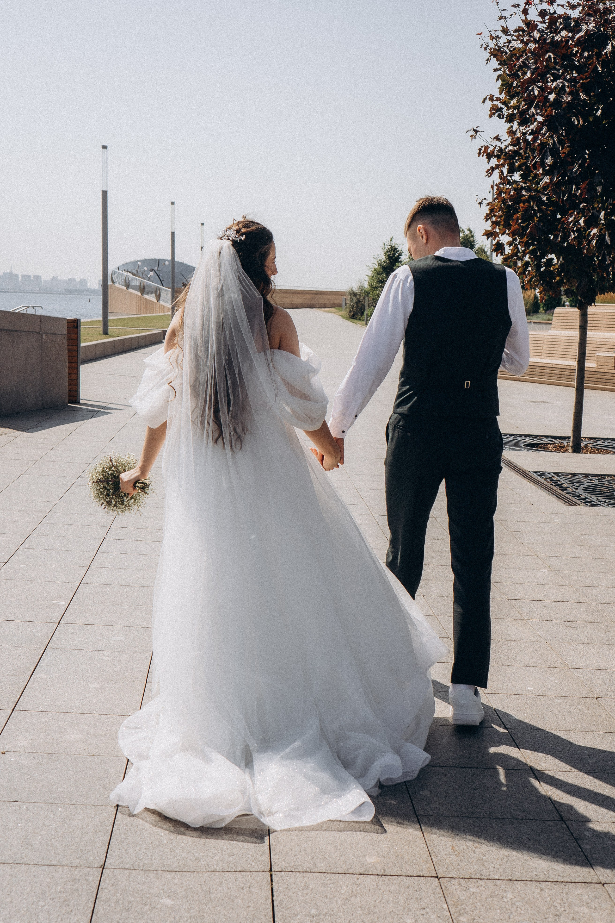 СВАДЕБНАЯ СЬЕМК В ПАРКЕ 300-ЛЕТИЯ. Профессиональный фотограф, Санкт-Петербург — Виктория Богомолова