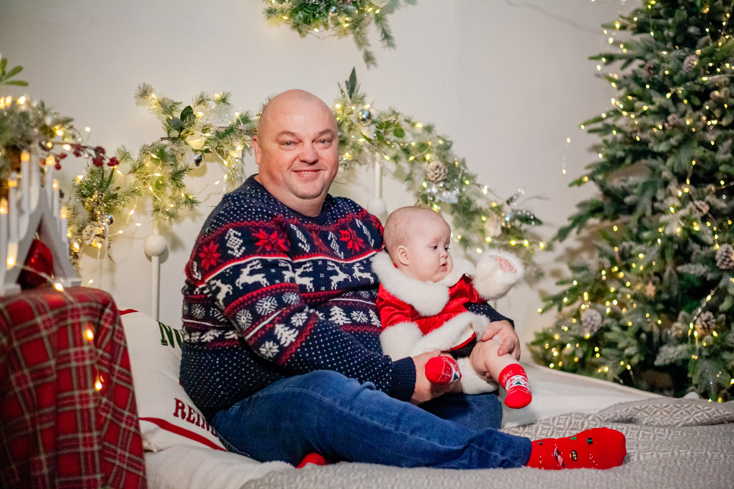 Ульяна и ее семья новый год 2024. Свадебный и семейный фотограф в Армавире