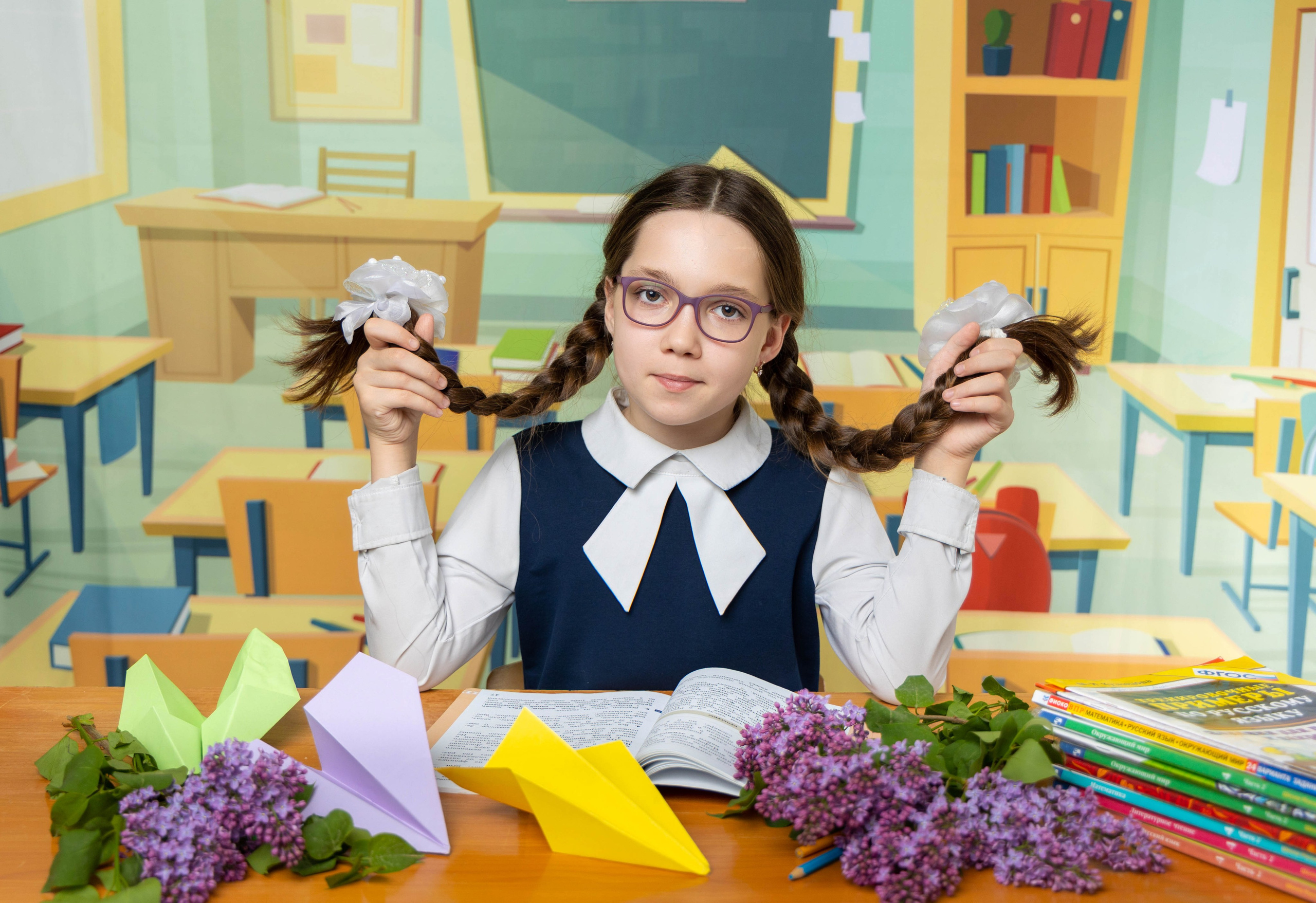 Виньетка + портрет. Выпускные альбомы в Липецк