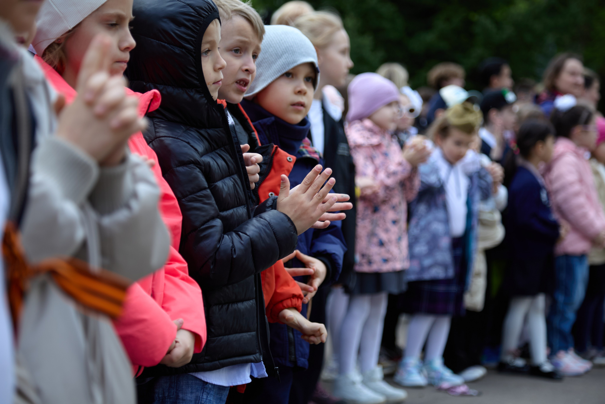 День Победы — школа Тропарево. Фотограф в Москве Илья