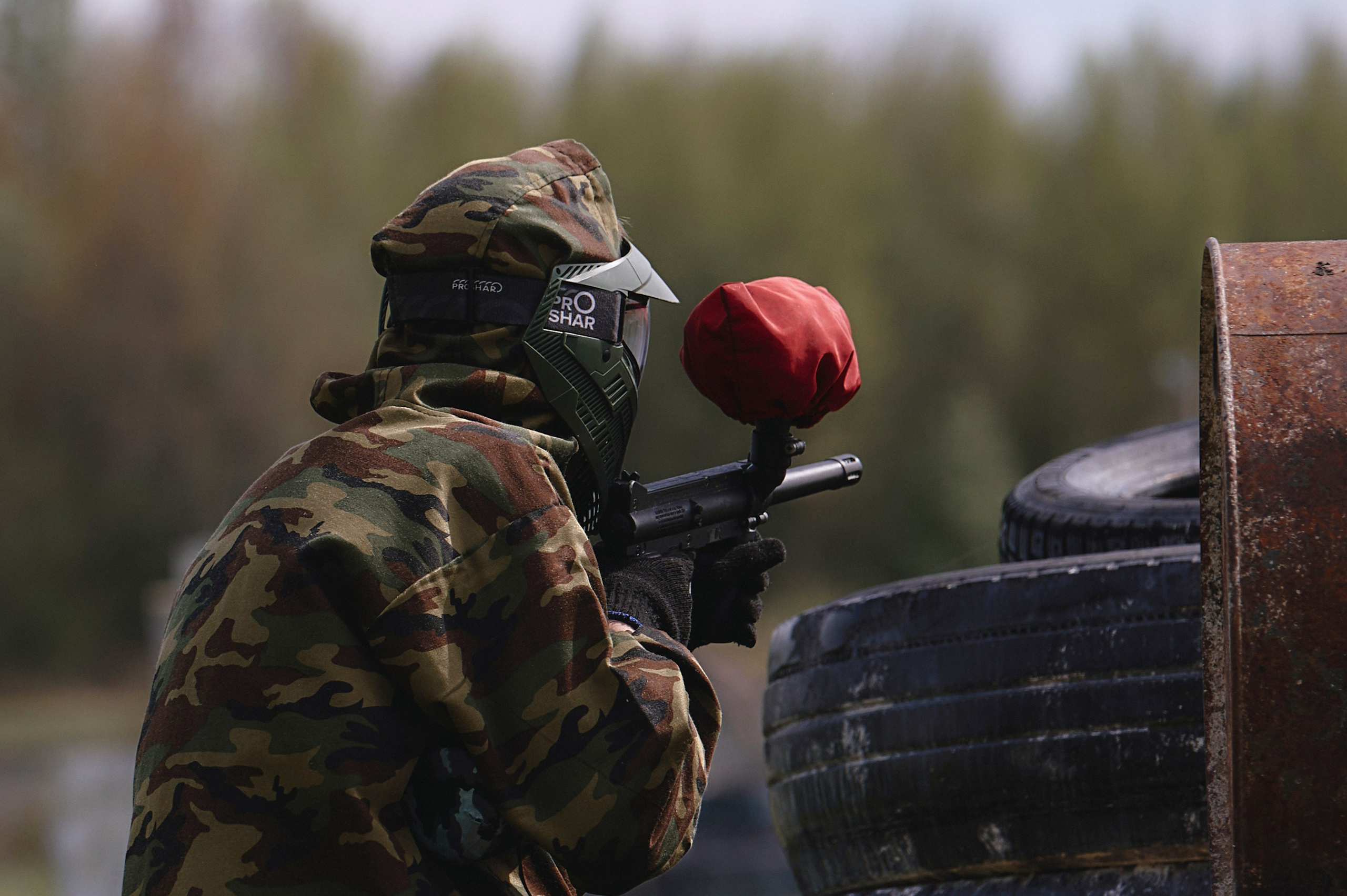 День рождения в пейнтбол клубе. Ваш мультижанровый фотограф Александр Белов