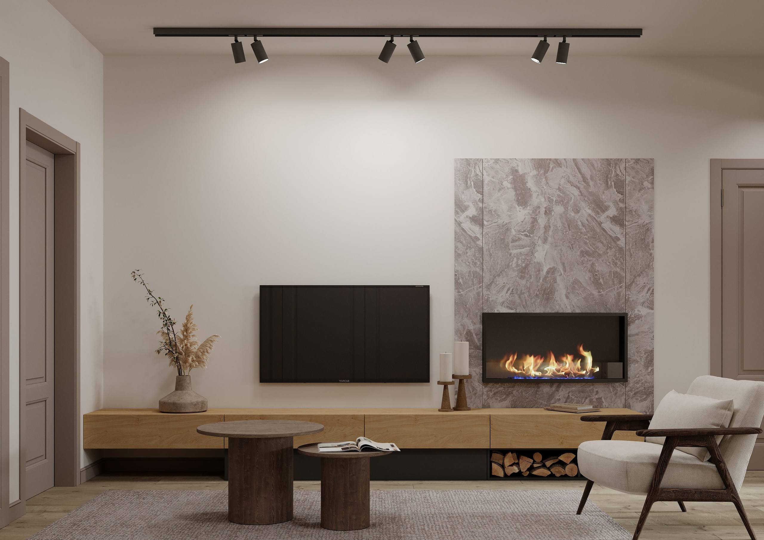 Визуализация дома 93 m². Заказать 3d визуализацию интерьеров — Дарья Веденёва