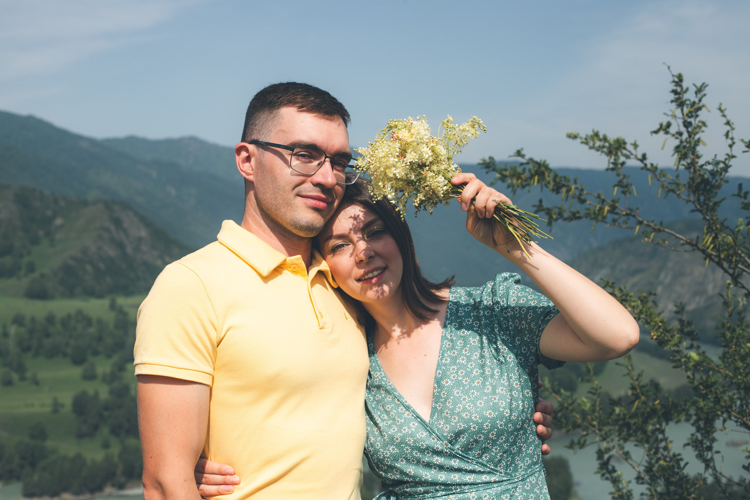 Ксения & родные. Фотограф Нина Брандт в Горном Алтае