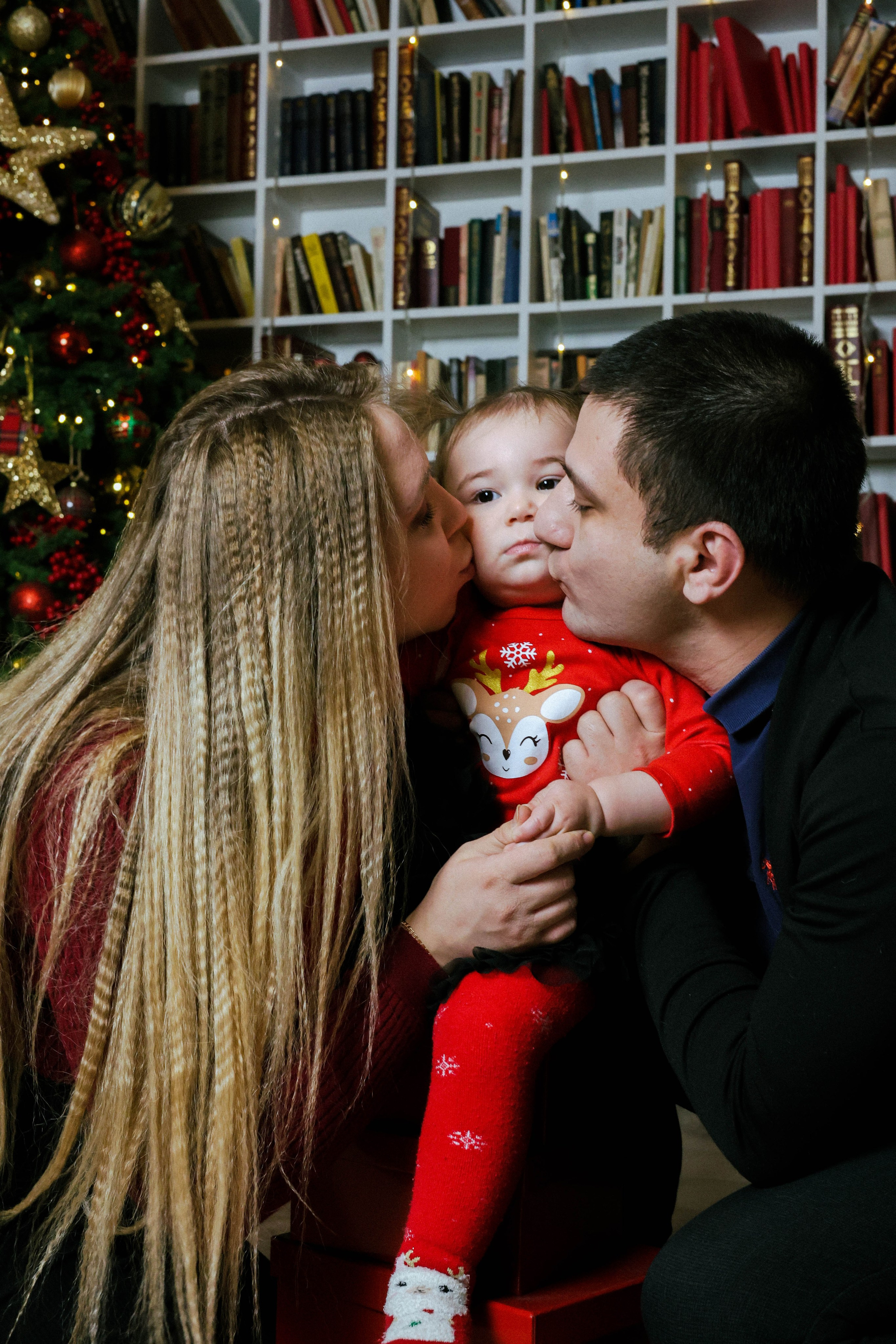 Новогодняя история «Анастасия и ее семья». Фотограф в Москве Анастасия Калинина