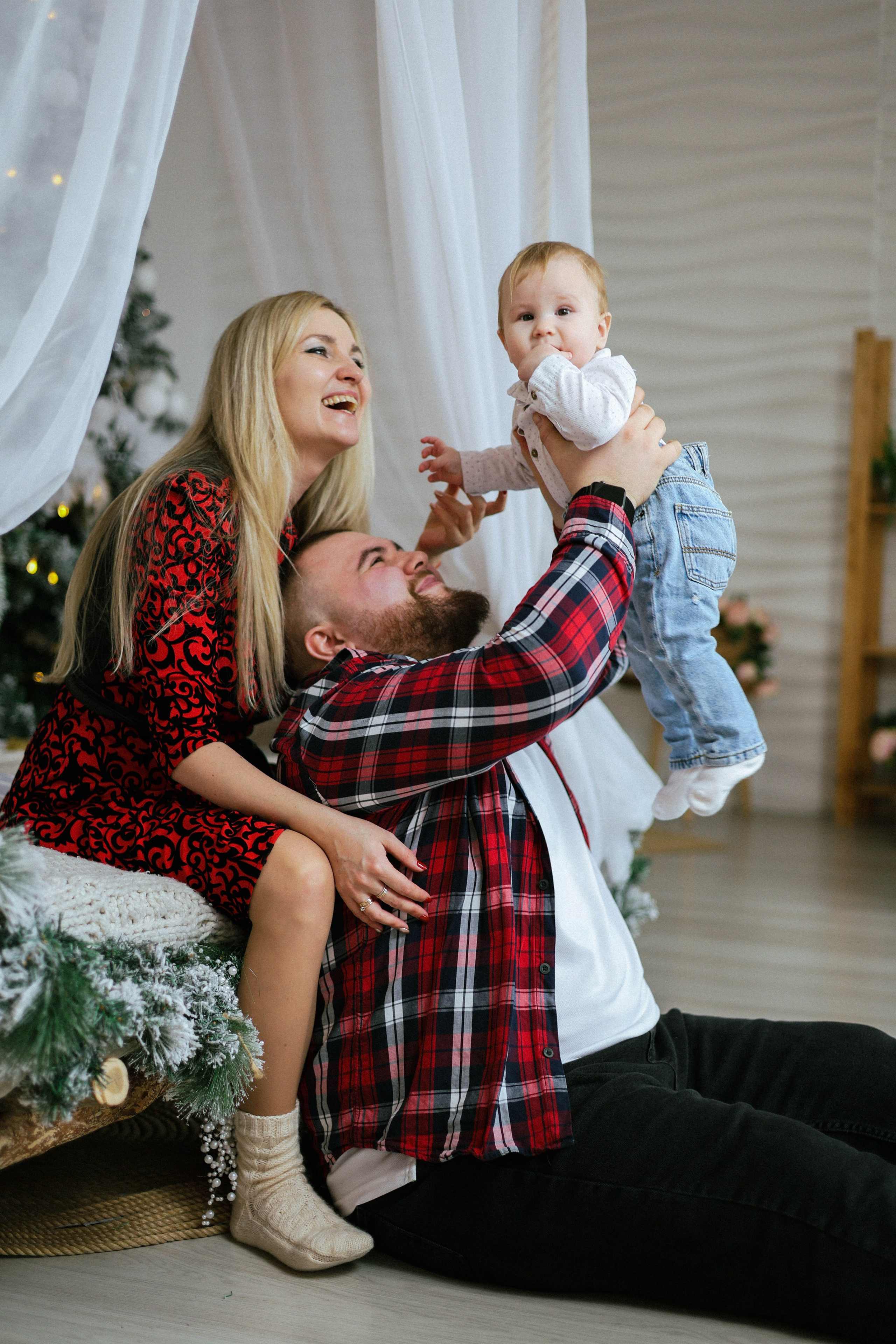 Новогодняя история «Валентина и ее семья». Фотограф в Москве Анастасия Калинина