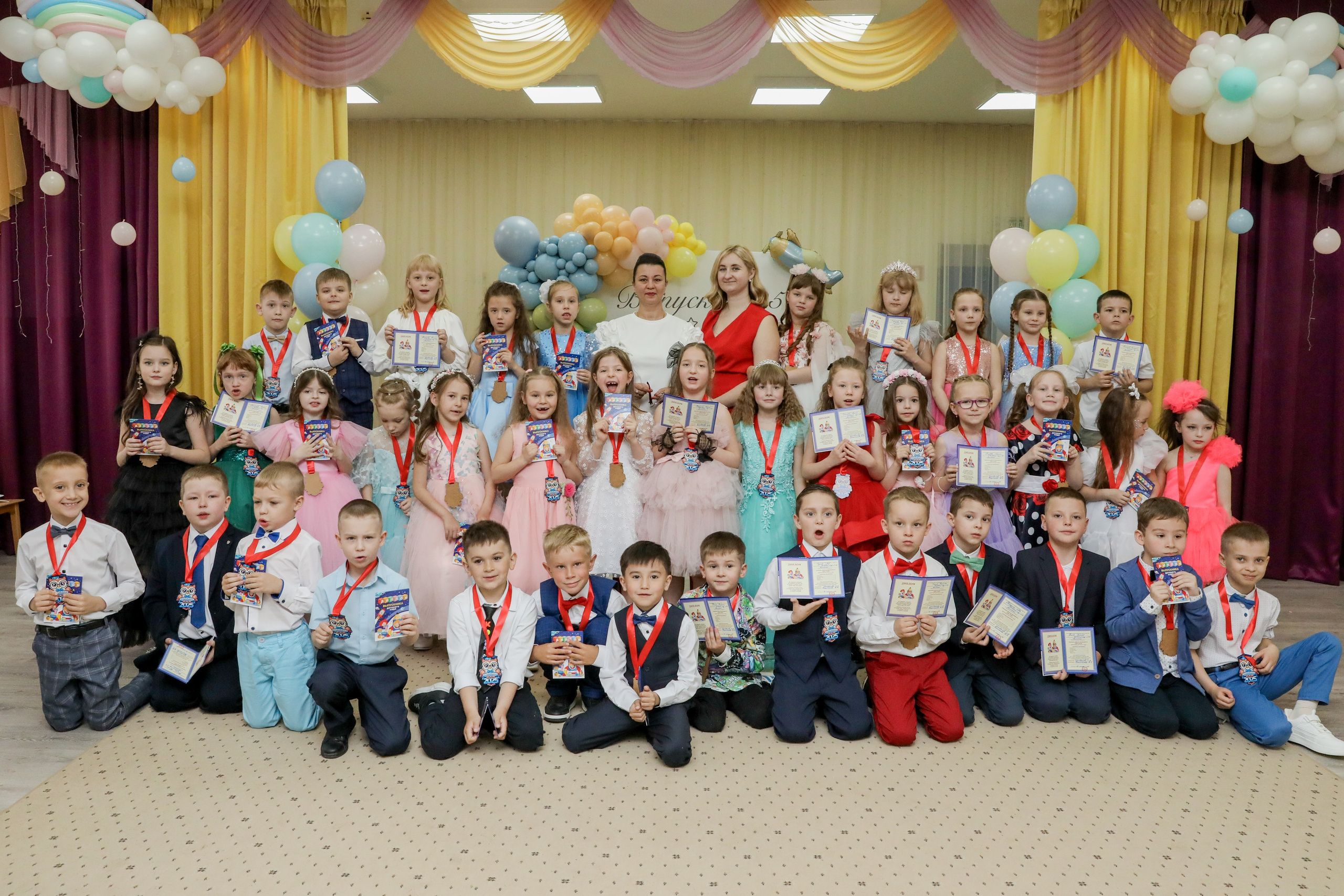 Выпускной из детского сада. Индивидуальный и семейный фотограф Ирина Москвичёва