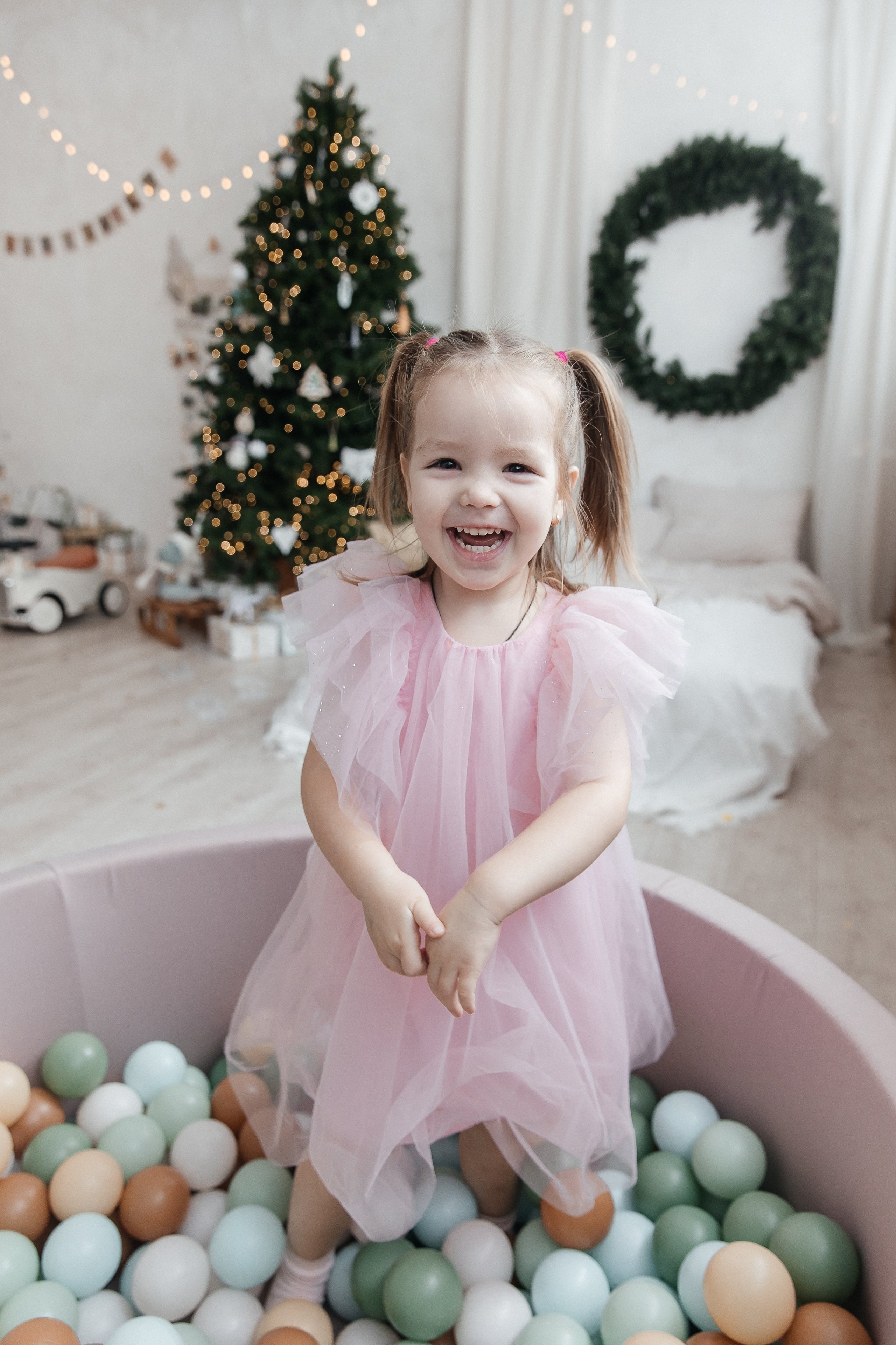 Новогодняя фотосессия с кроликом 🐰