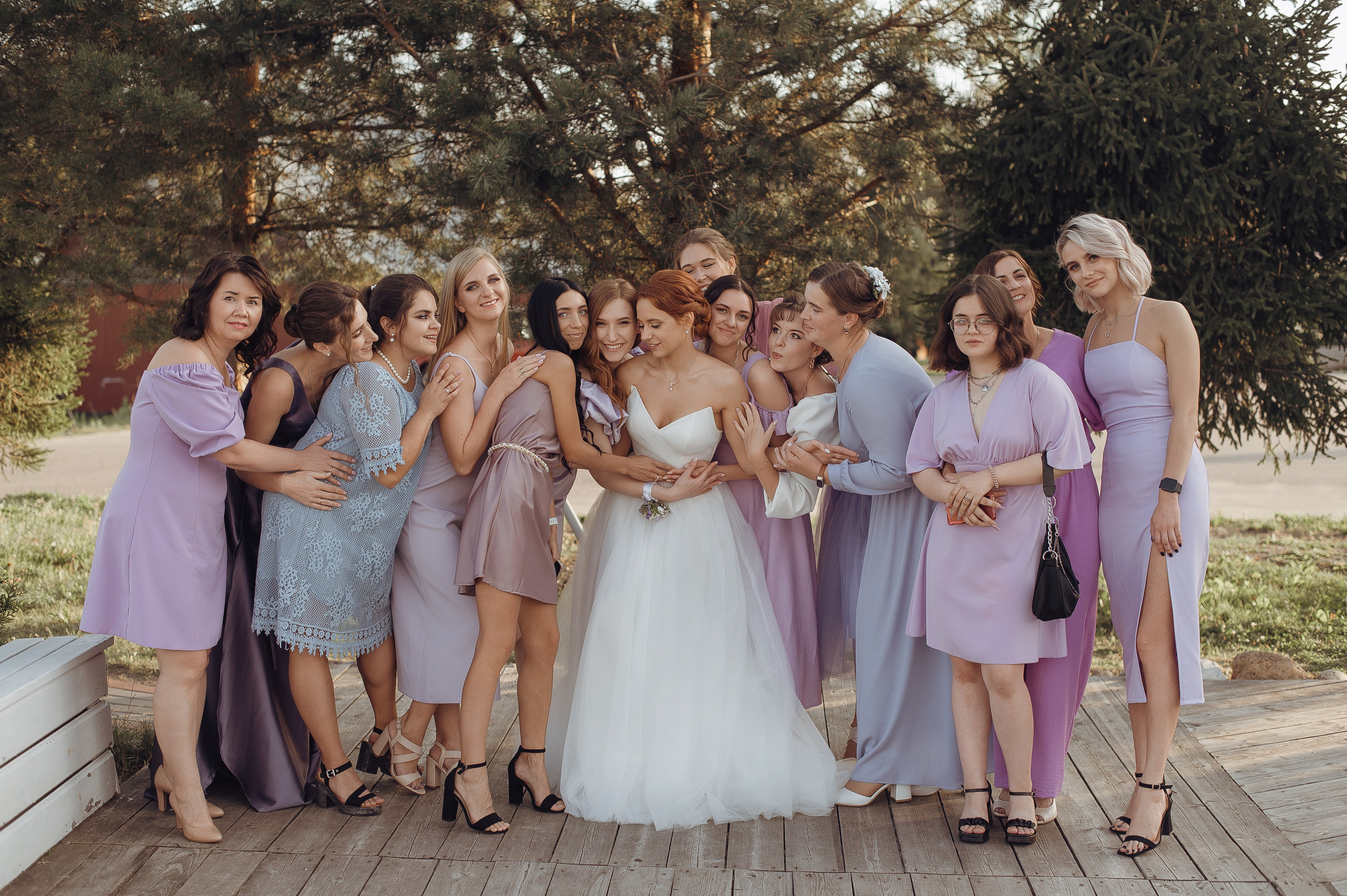 Семейный и дружелюбный свадебный день Людмилы и Сергея. Свадебный фотограф в Ярославле Денис Медоваров