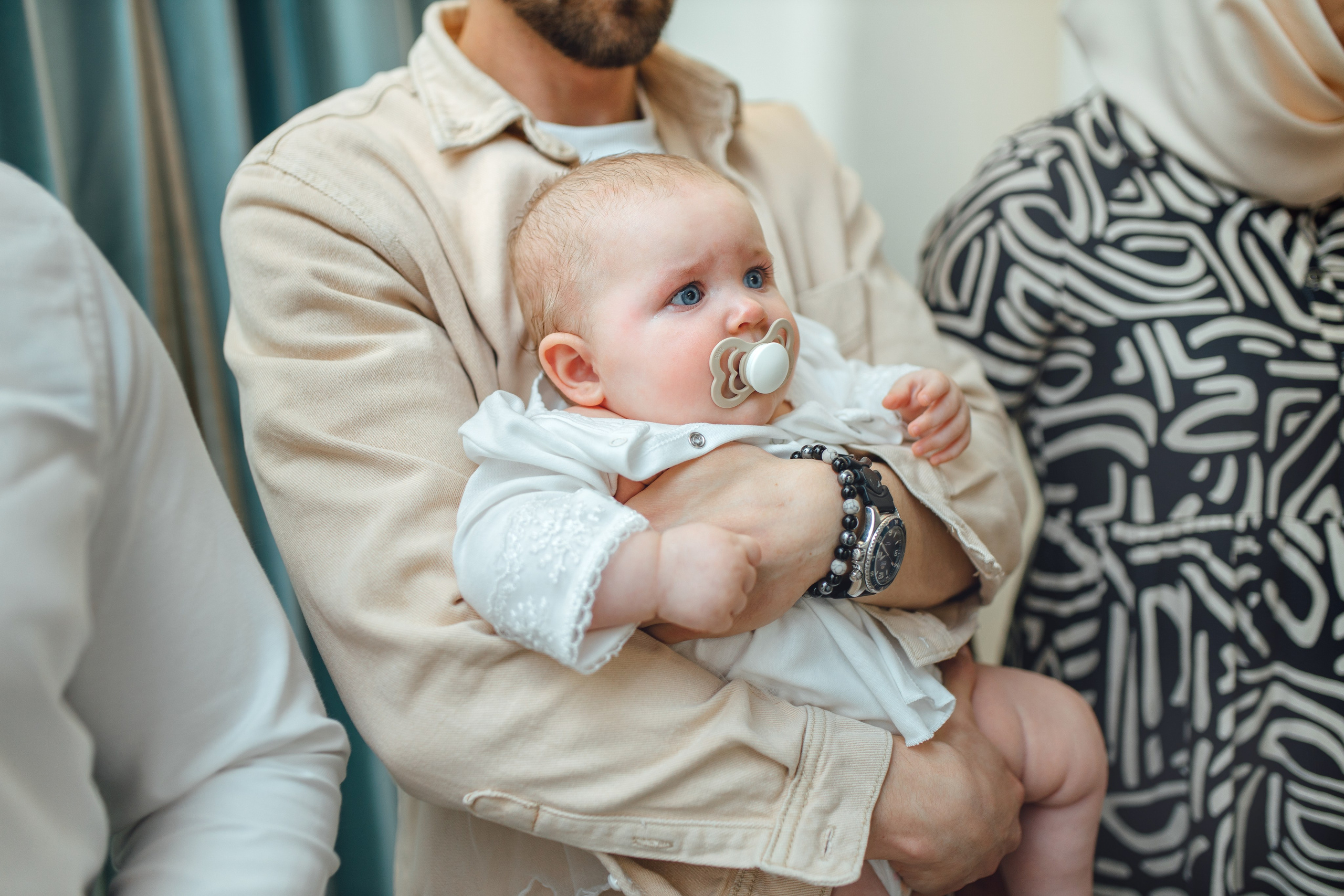 Таинство крещения Софии, апрель 2024