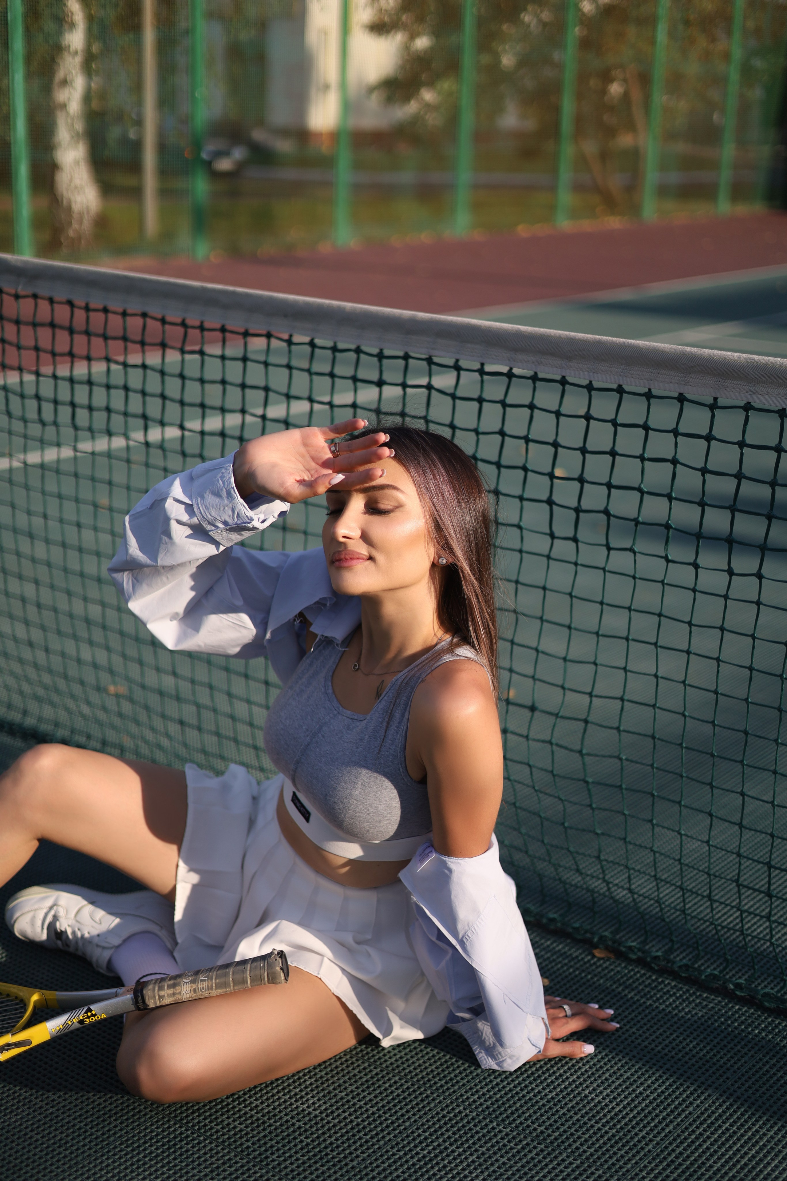 На корте. Фотограф Анастасия Гордовская