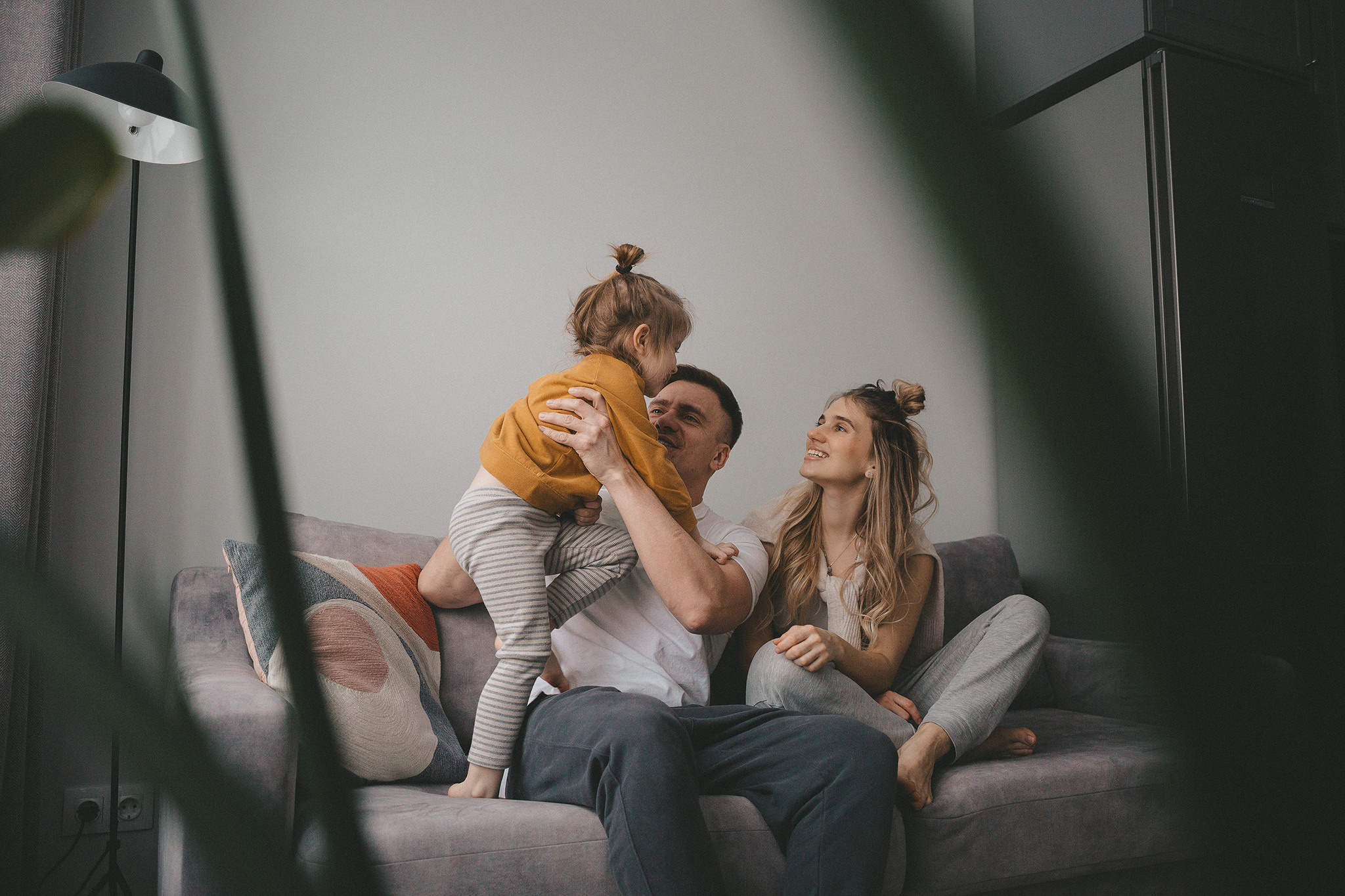 Таня, Саша, Тоня, домашняя съемка. Семейный фотограф в Москве Марина Петра