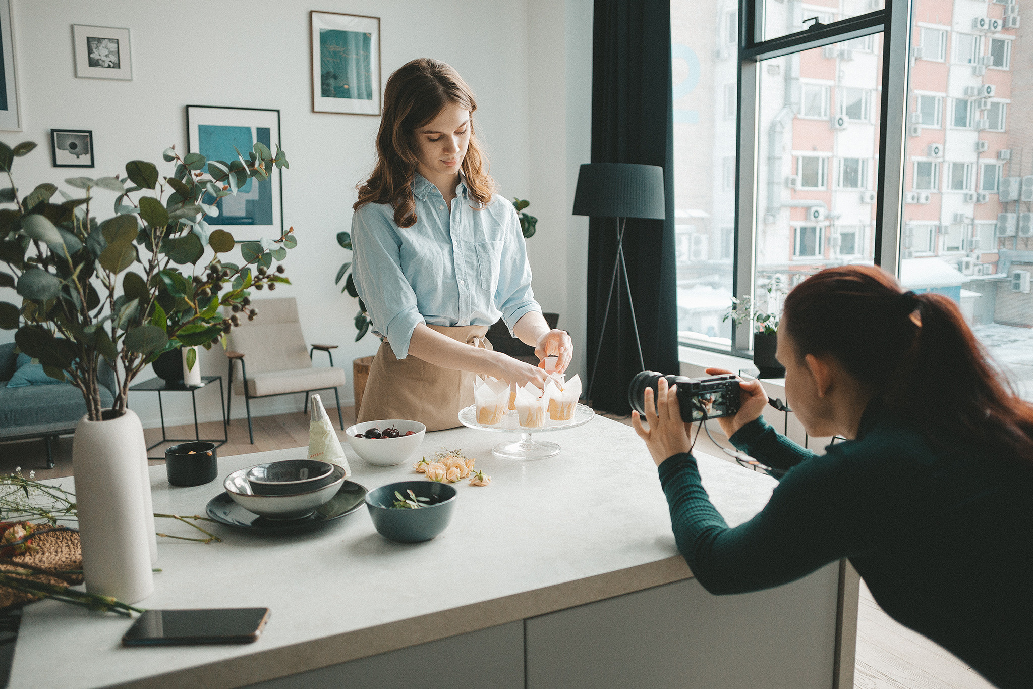 Съемка для кондитера Альбины. Семейный фотограф в Москве Марина Петра