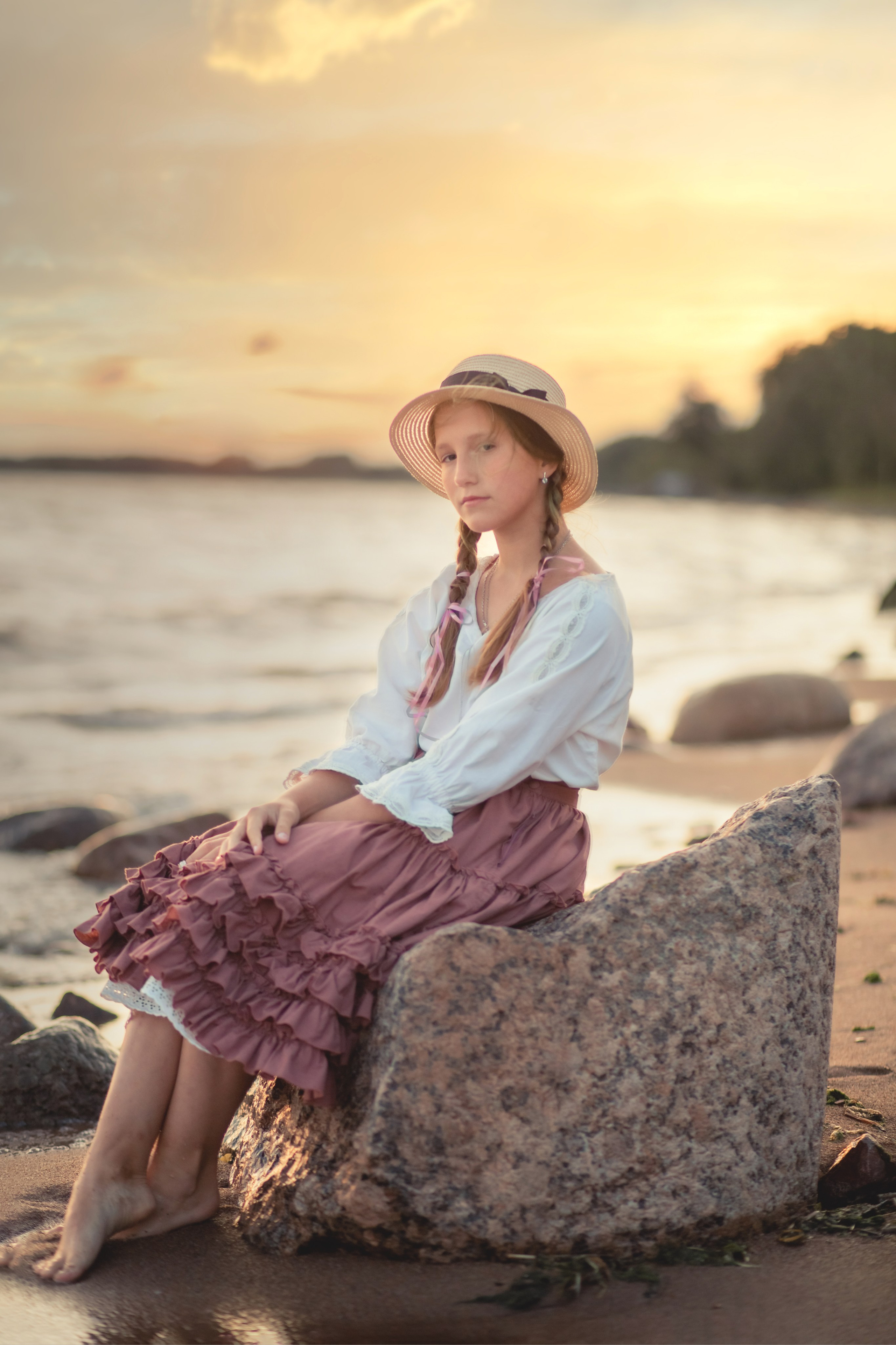 На берегу. Детский фотограф в Санкт-Петербурге Анна Ляшевич