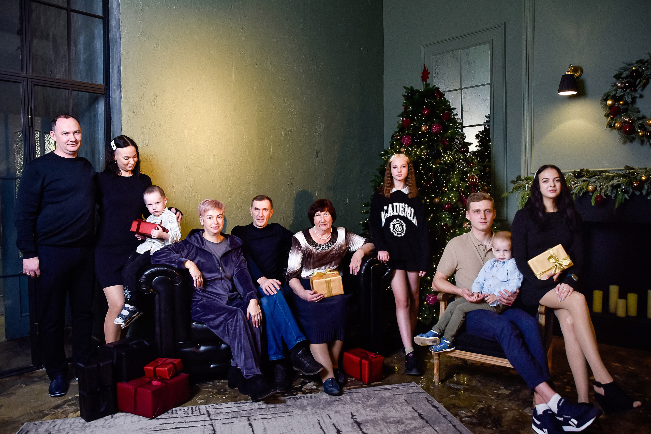 Большая семья Лины