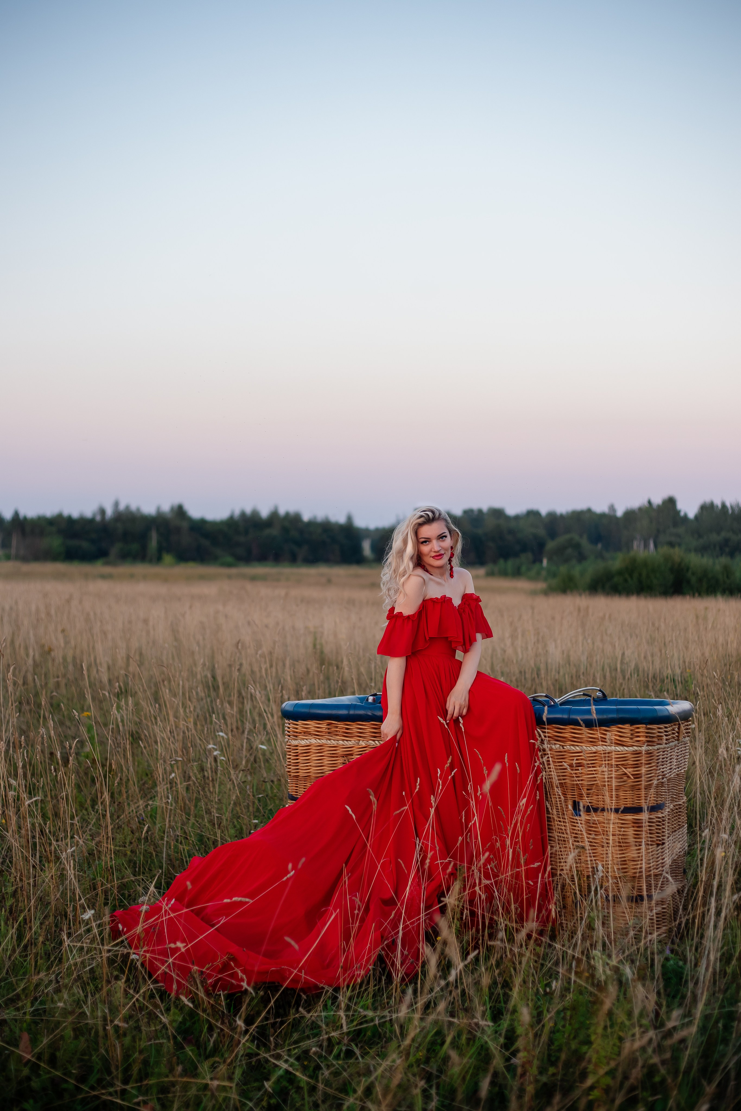 Полёт на воздушном шаре. Фотограф Дмитров и МО Валентина Халикова