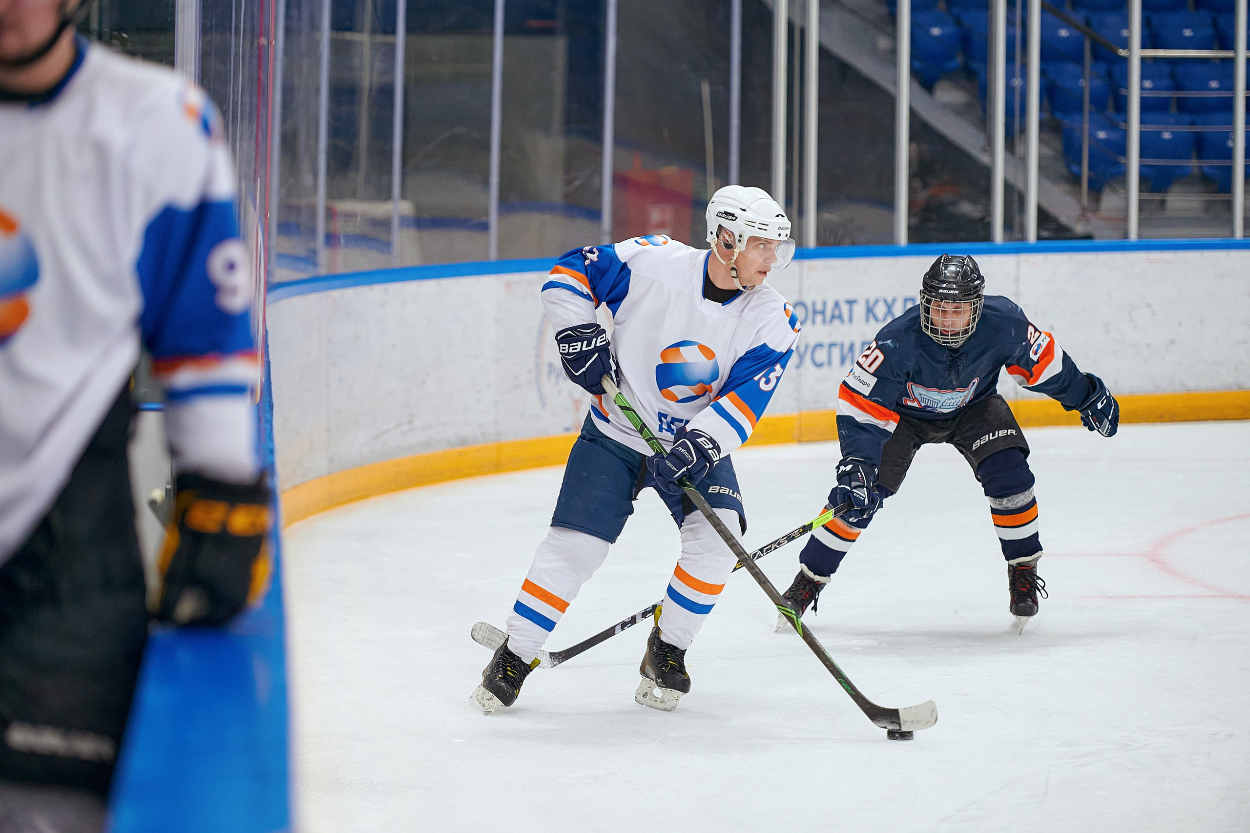 Портфолио репортажной фотосъёмки: Кристалл арена — Хоккей — РусГидро. Фотограф Яковлев Роман — Красноярск