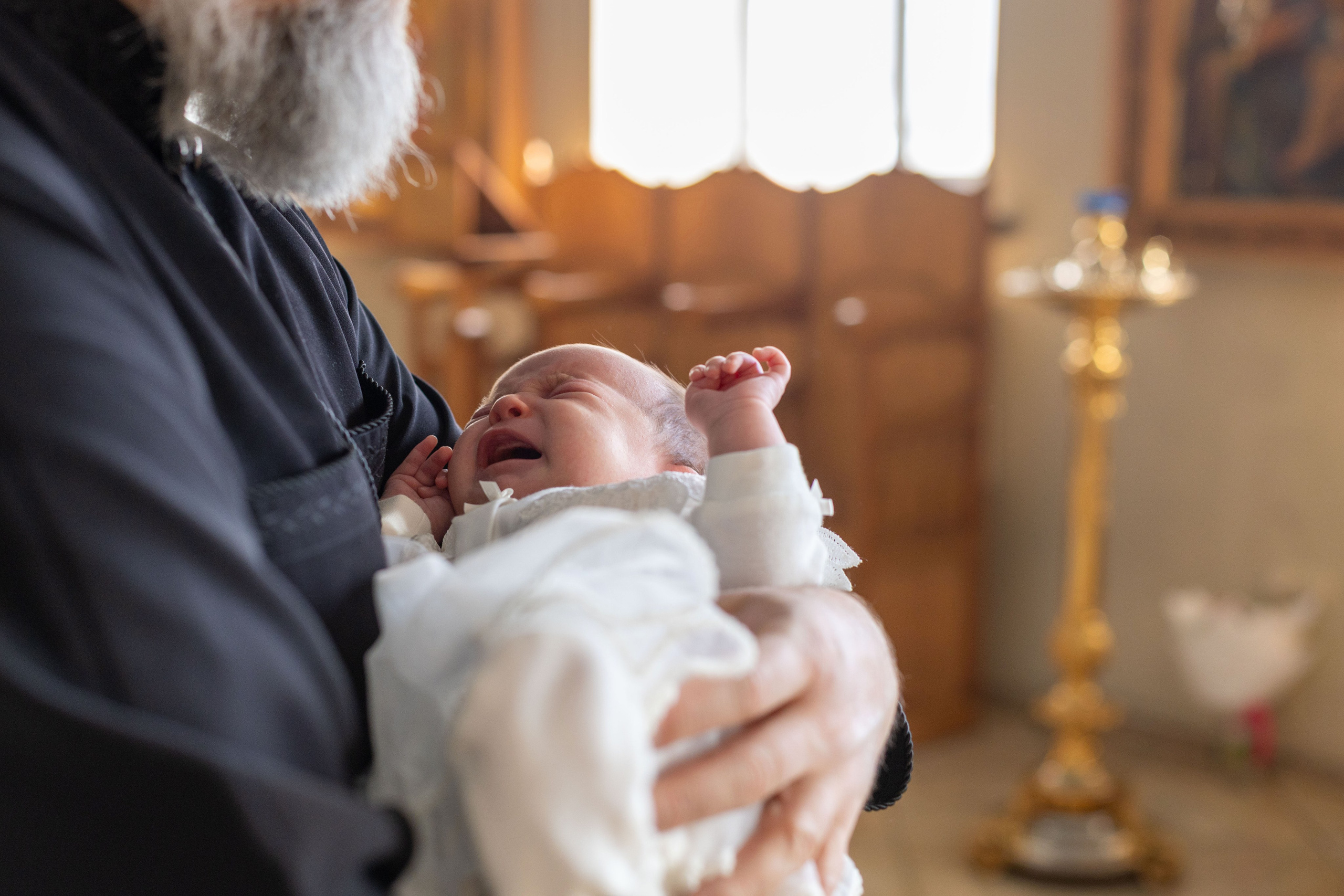 Крещение Милании. Семейный и детский фотограф Анна Петракова