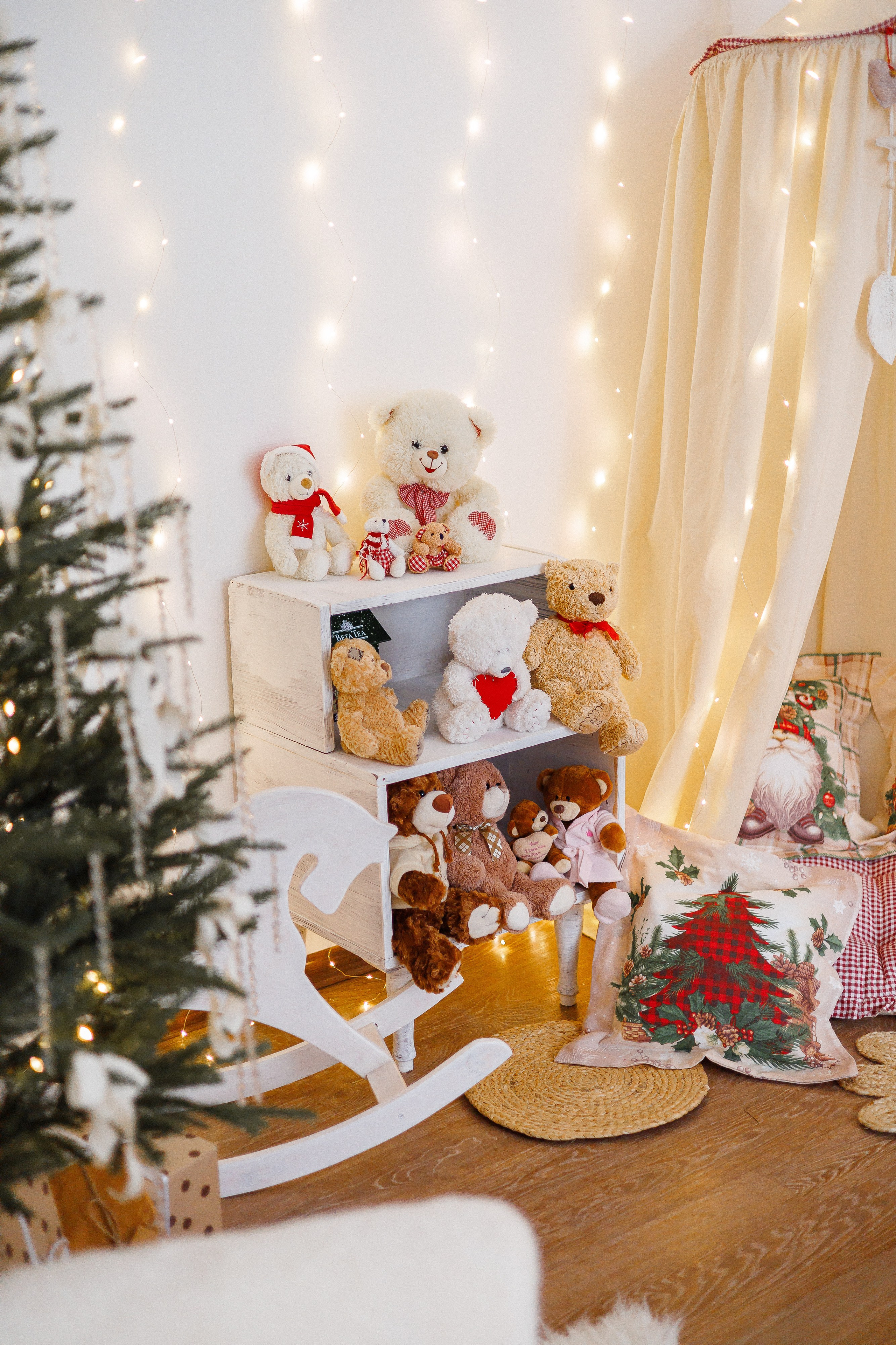 Новогоднее настроение в моей студии. Фотограф новорождённых в Йошкар-Оле Ильмира Сидоркина