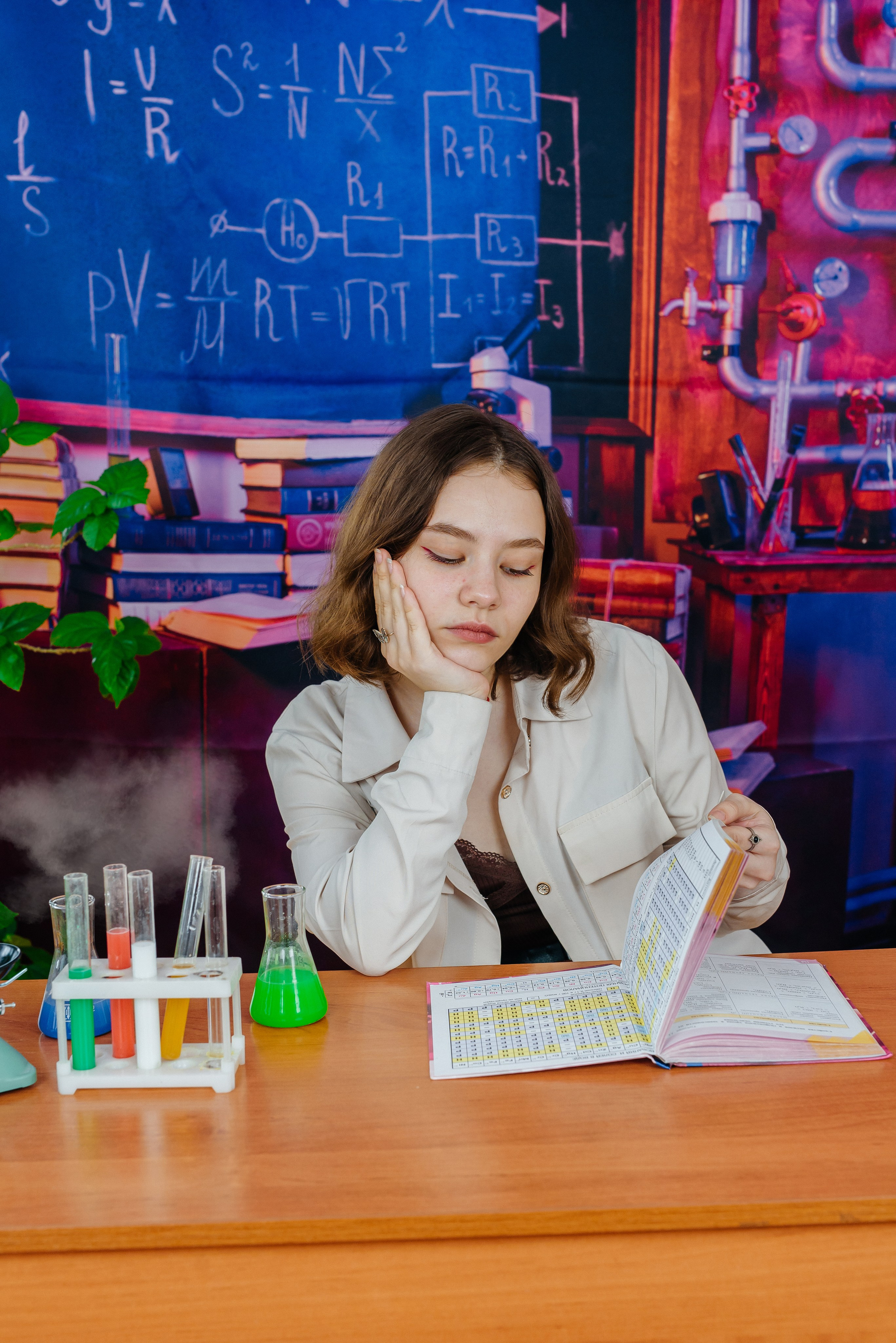 Урок химии. Семейный фотограф в Барнауле