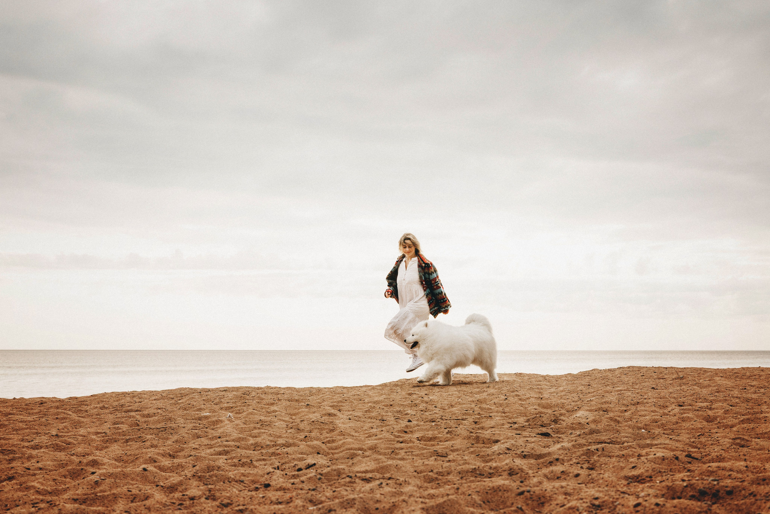 Женя и Цезарь. Фотограф анималист Осипчикова Мария