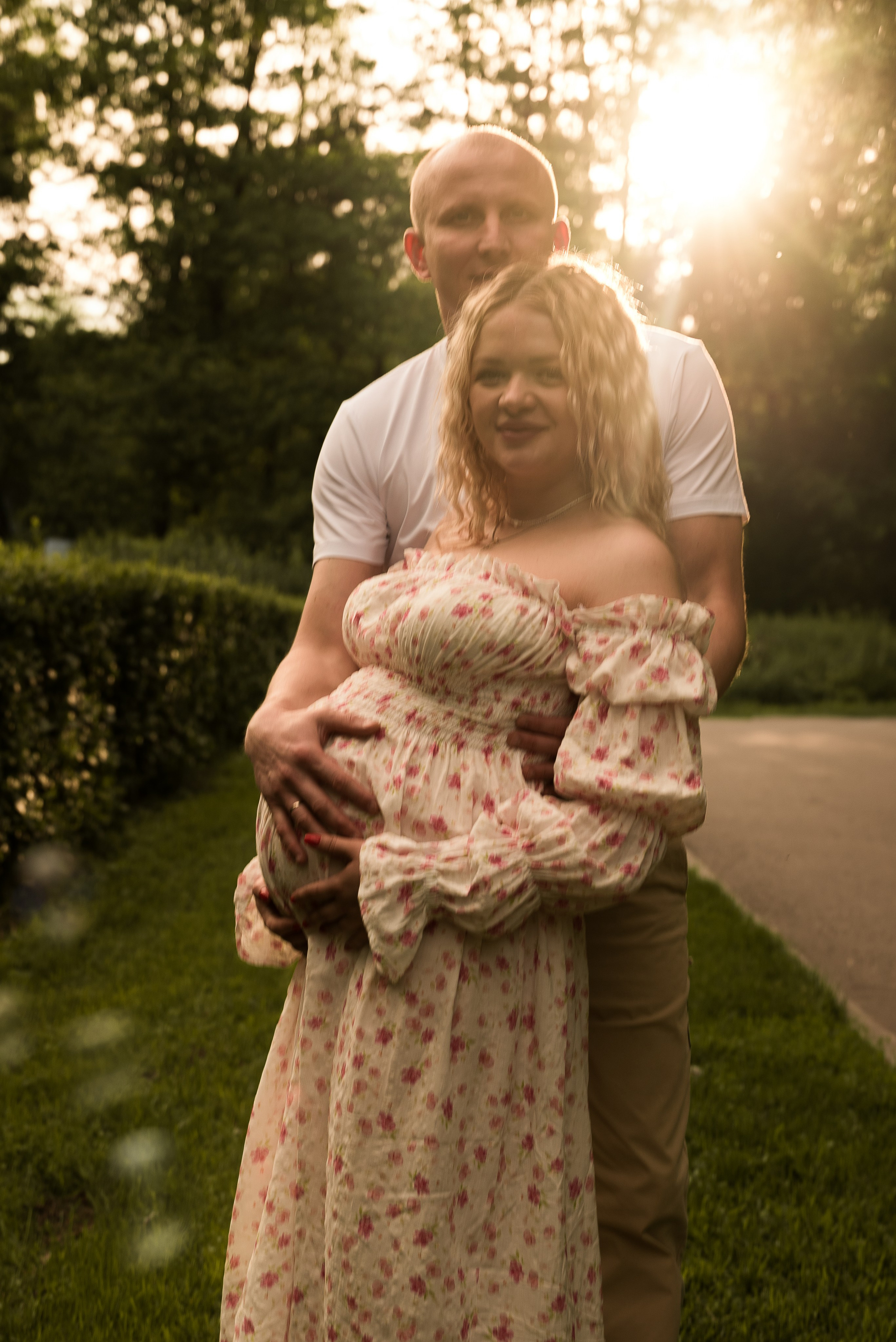 БЕРЕМЕННОСТЬ Наталья с семьей. Фотограф Ксения Огородова портфолио