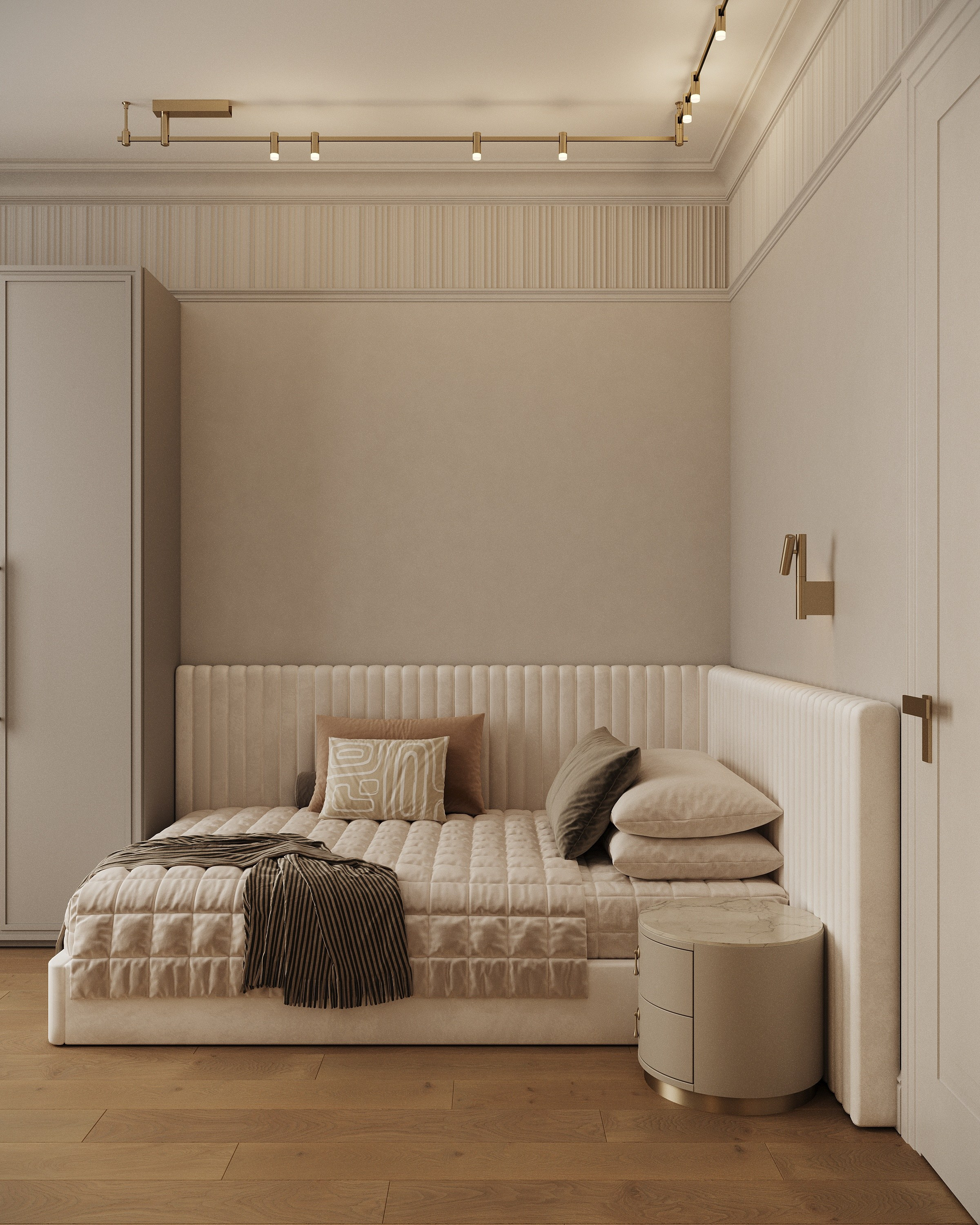 MSK | West Garden 105 м². 3d визуализатор Анастасия Науменко