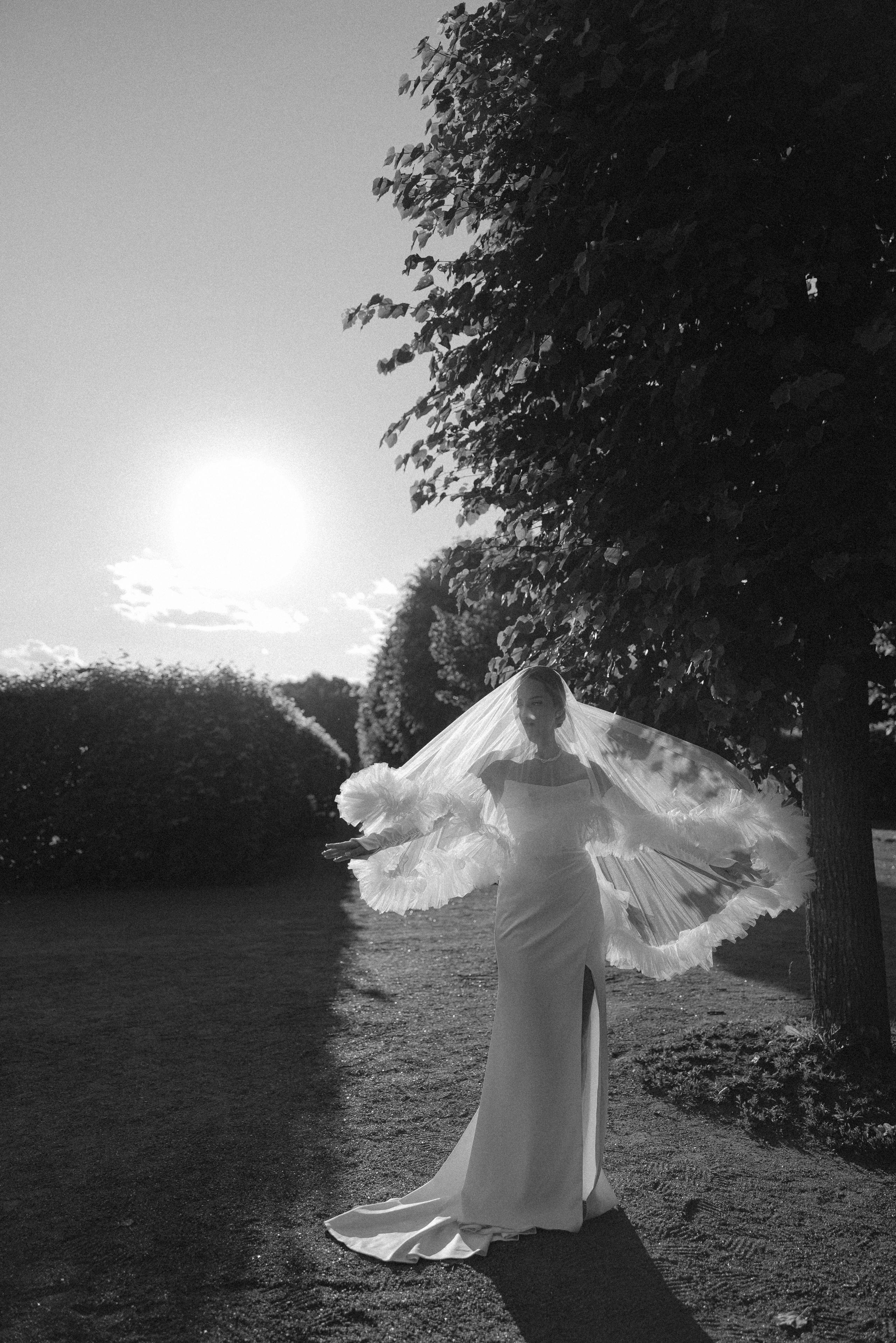 На закате. Свадебный фотограф в Москве