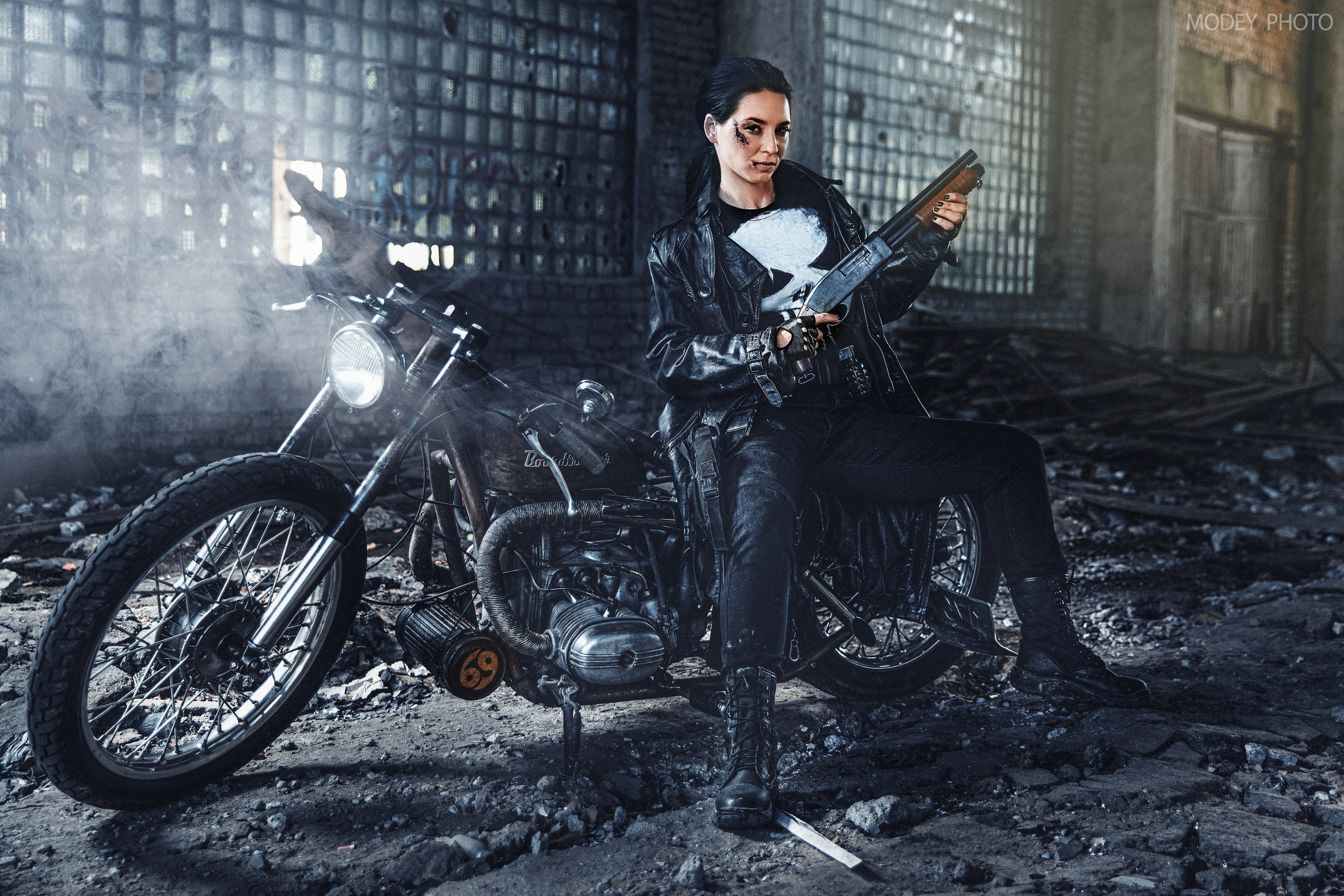 Косплей на тему «Каратель»