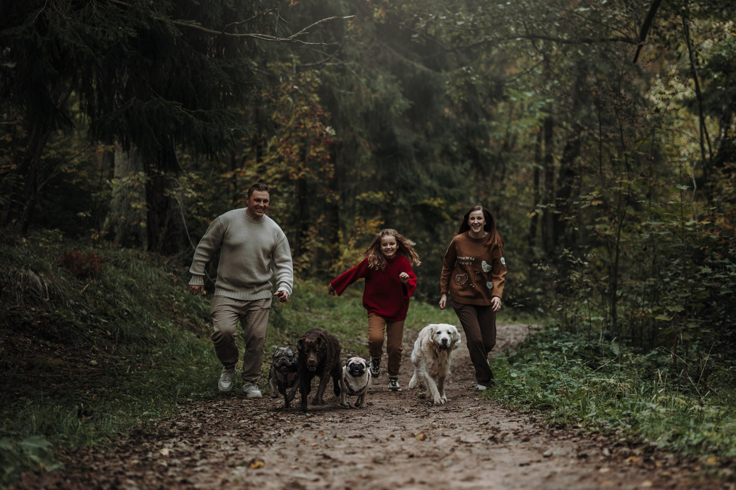 Девочки и их семья. Фотограф — Анималист | Санкт-Петербург