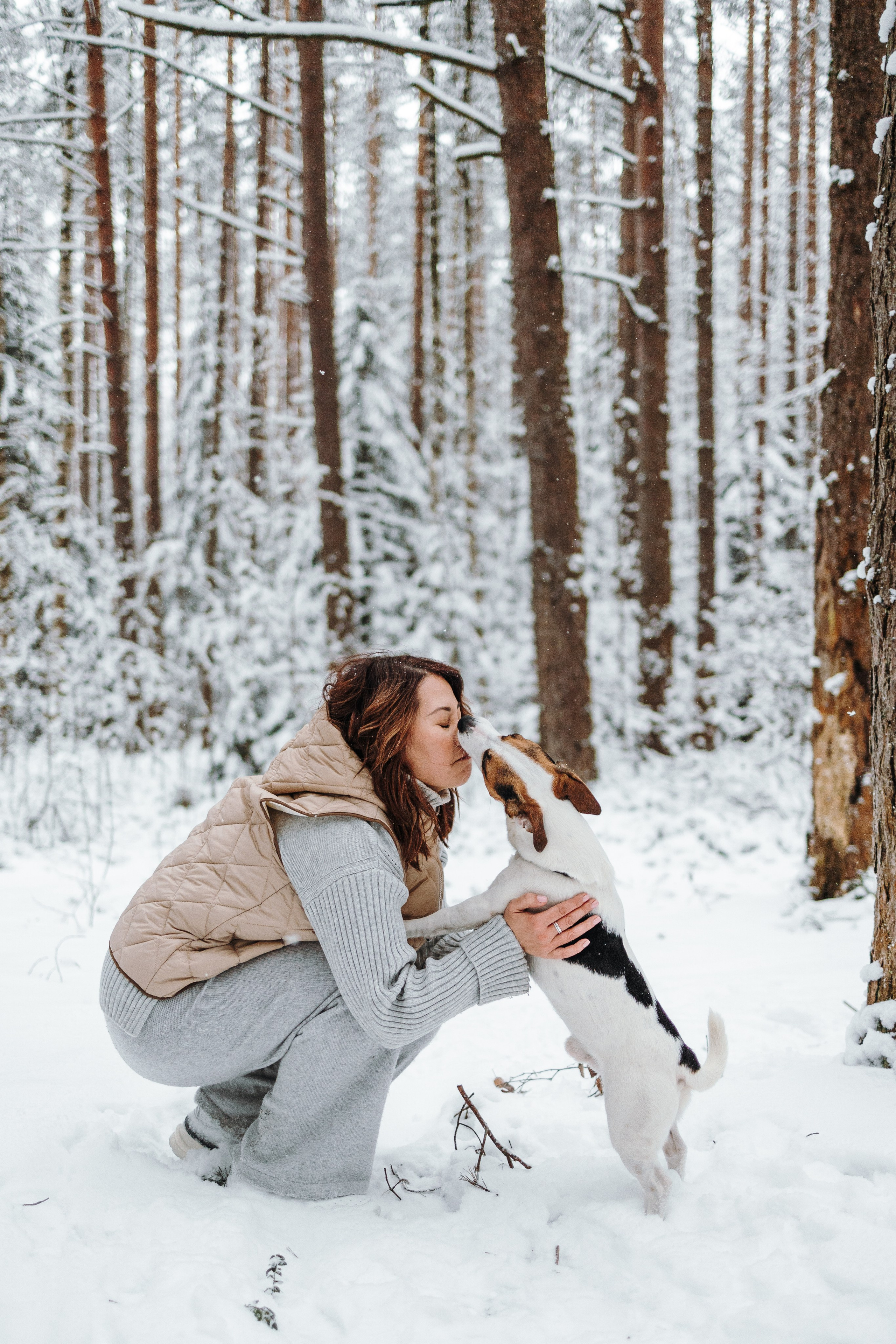 Наталья и Микки. Фотограф — Анималист | Санкт-Петербург