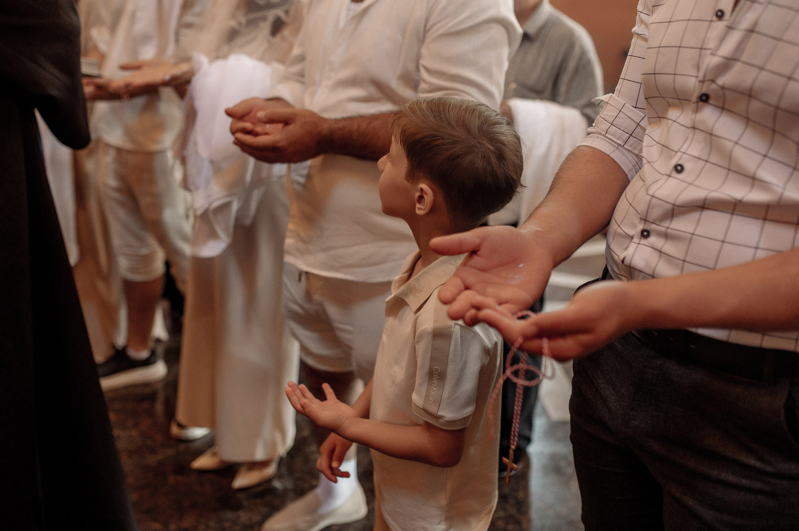 Крещение в армянском храме. Фотограф Мария Стрелкова