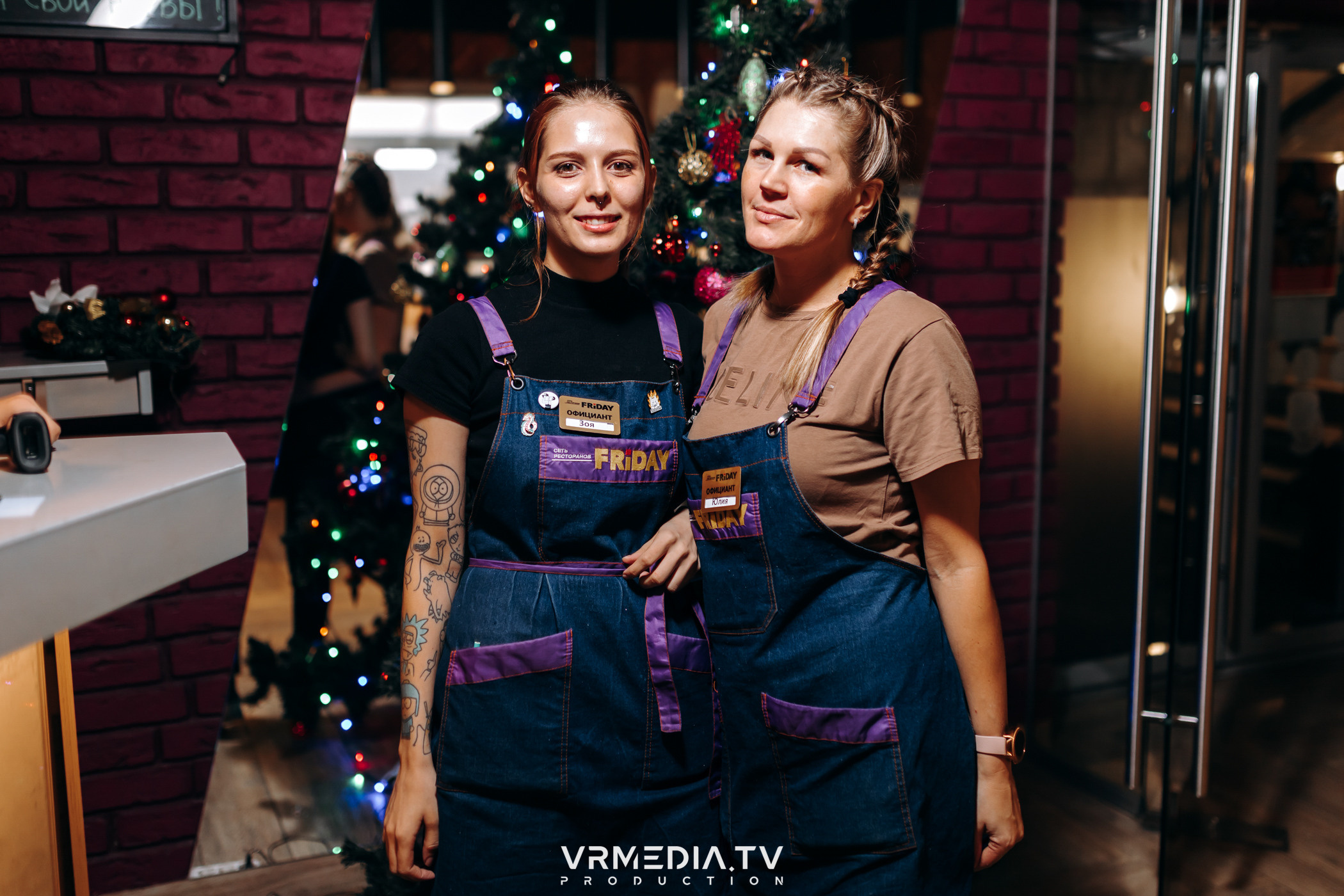 Новогодний вечер в ресторане «Friday»