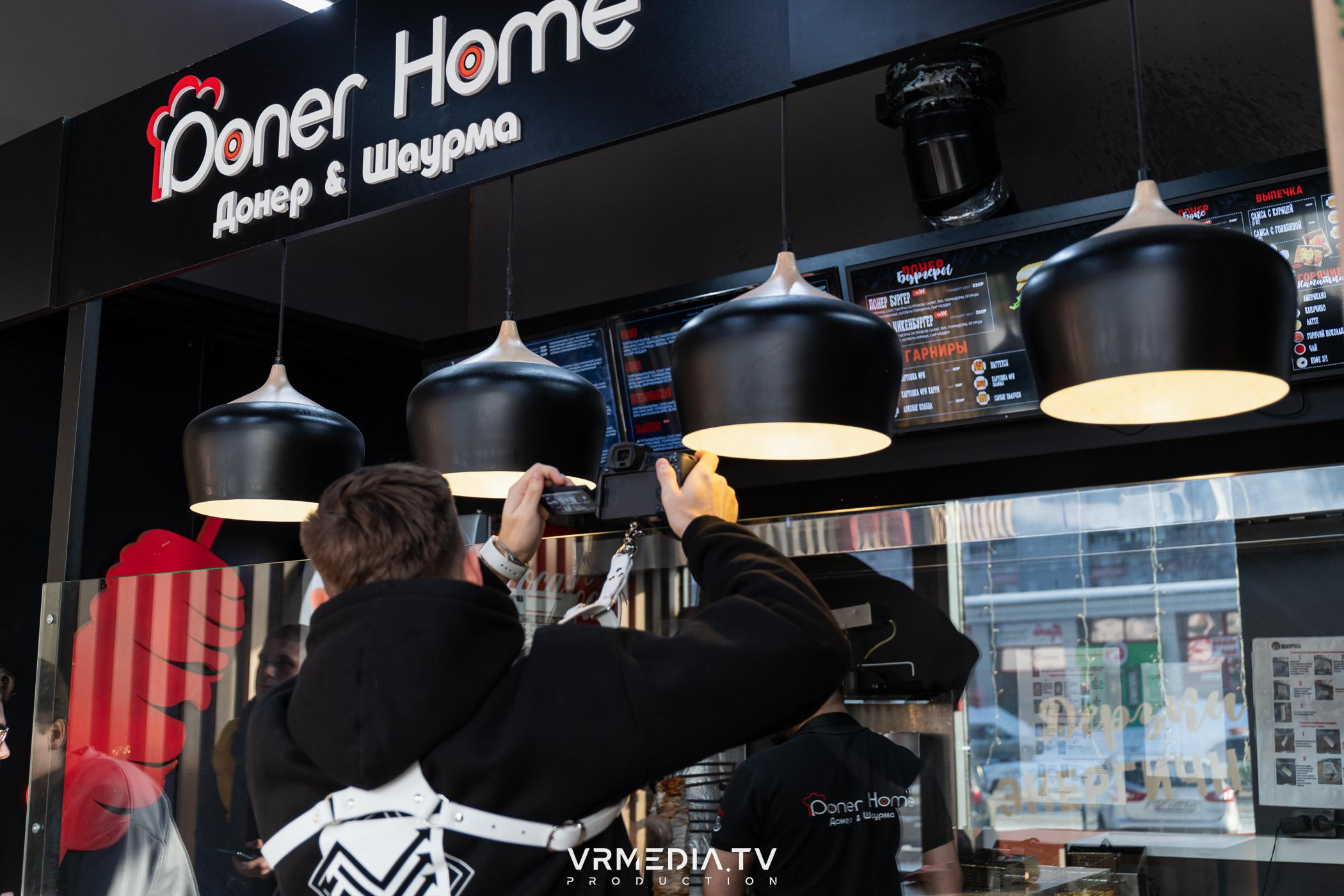 Backstage фотосъемки для контента «Doner Home»