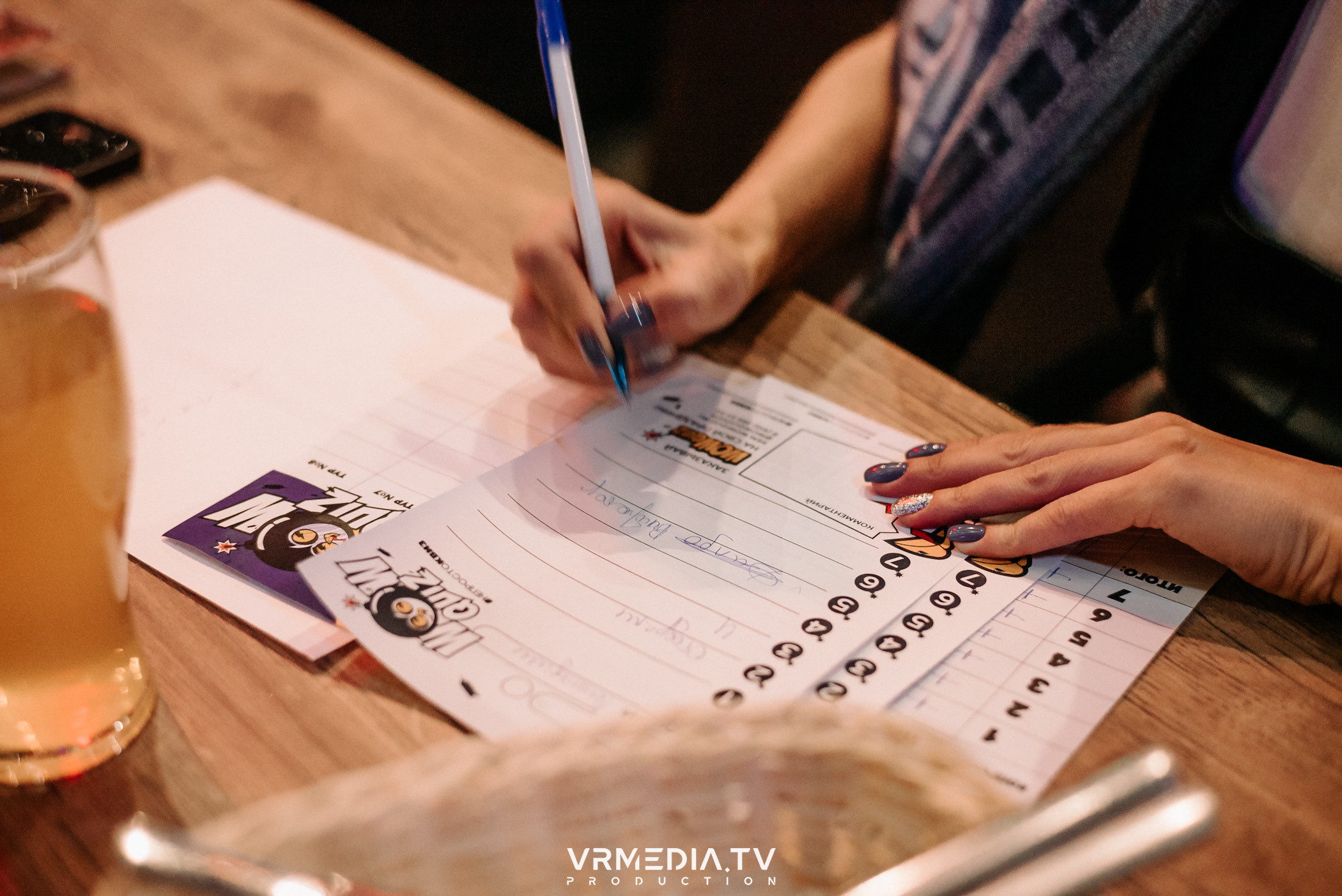 WoW QuiZ в баре «DOSKI»