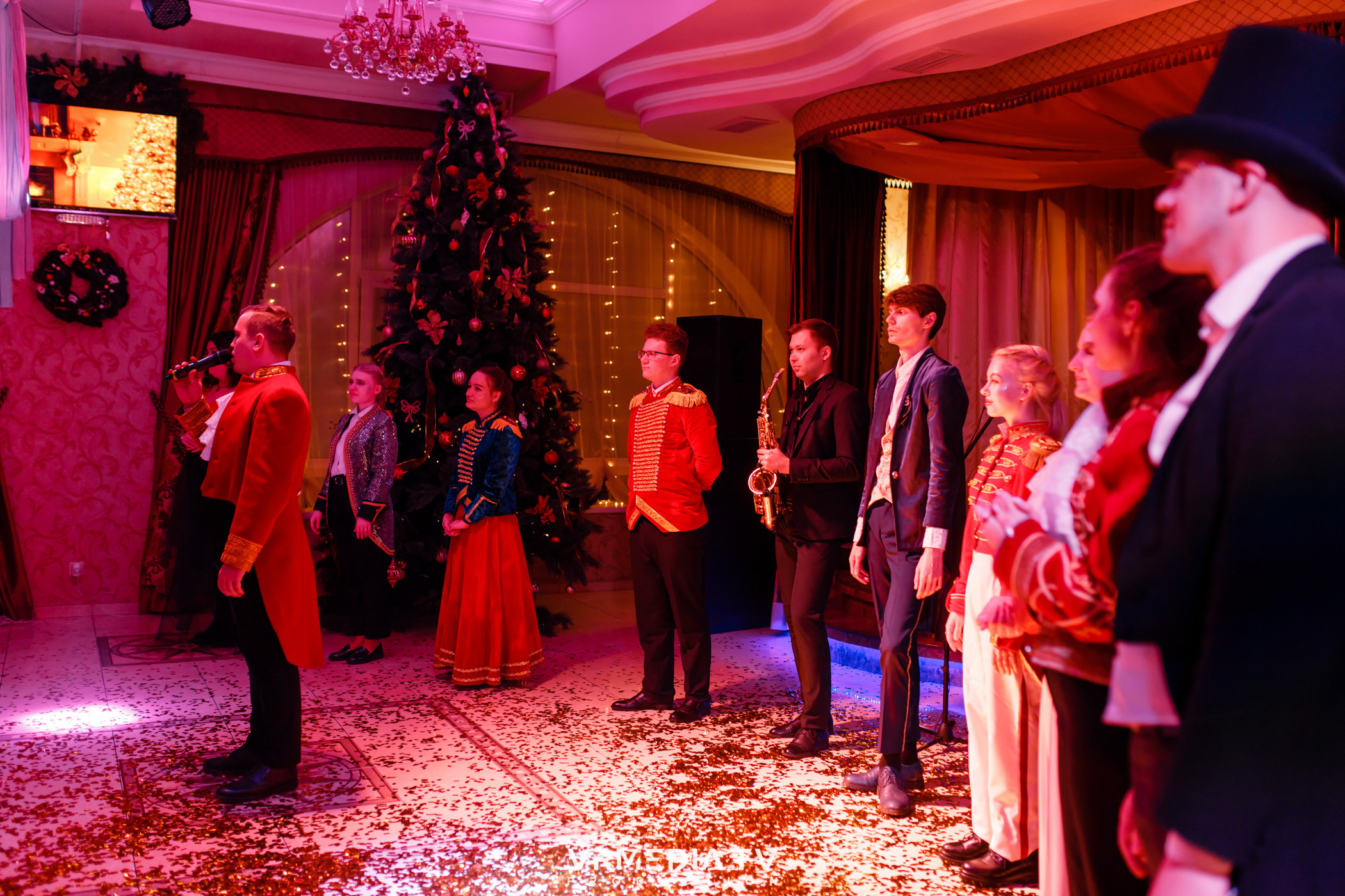 «Новогодний Мюзикл» в ресторане «Лазурный Берег»