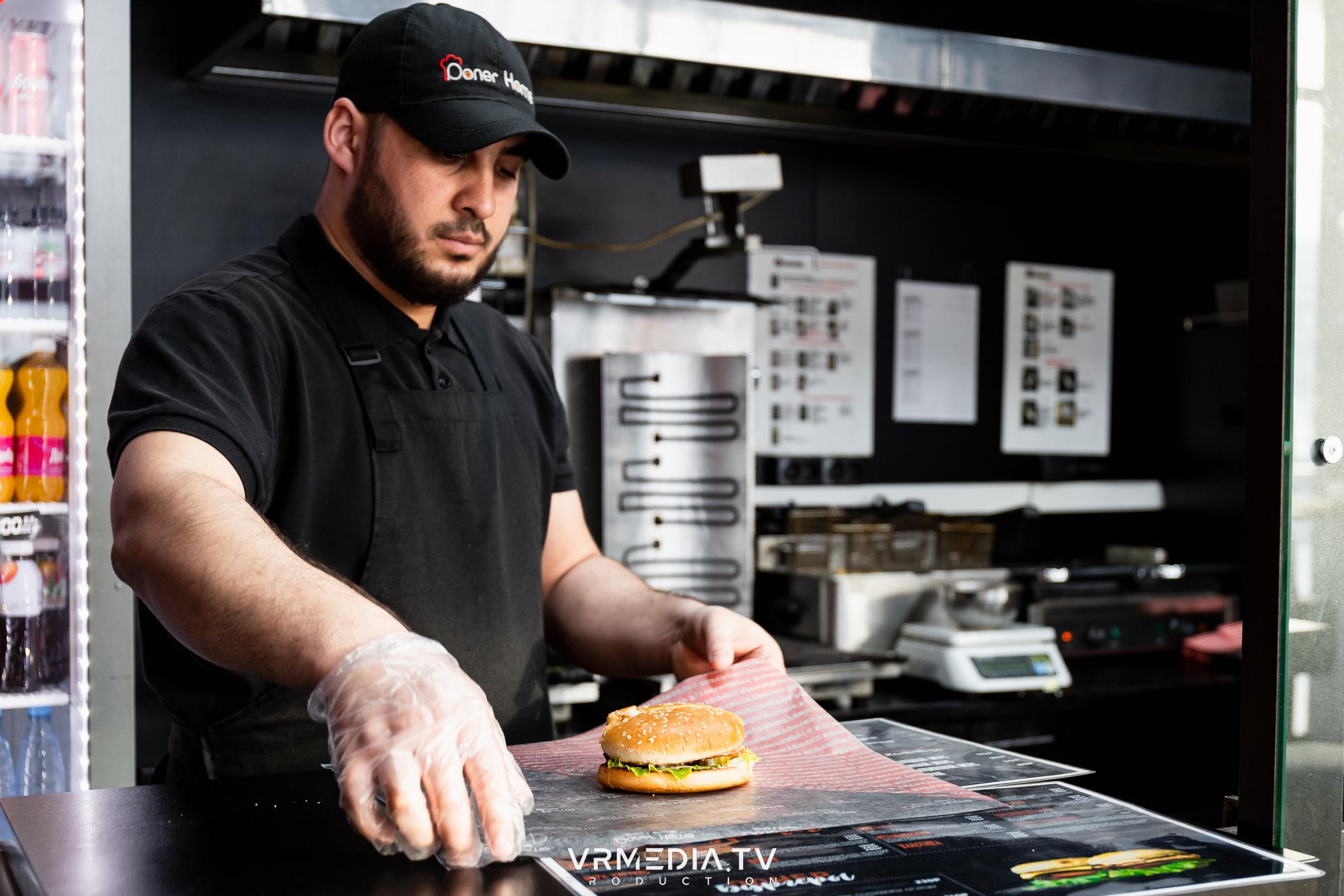 Backstage фотосъемки для контента «Doner Home»